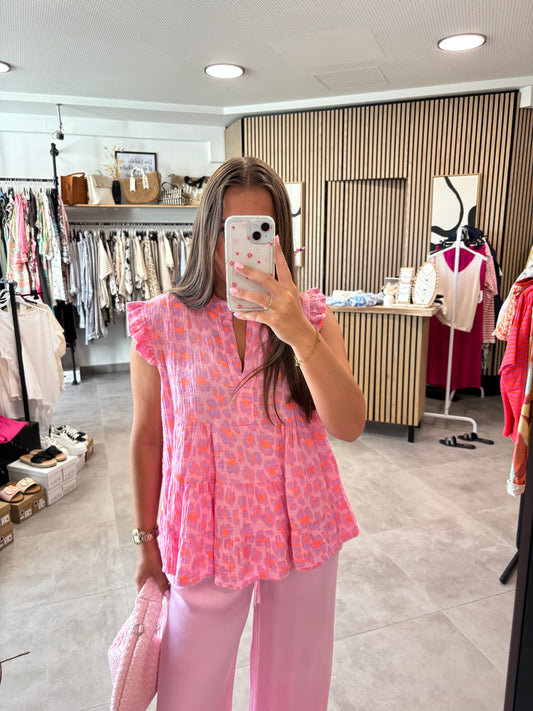 Musselinbluse "Tiger" II