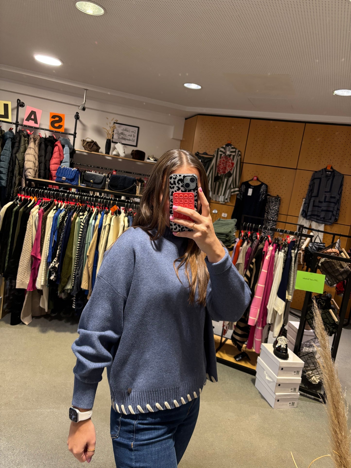 Pullover "July" Blau