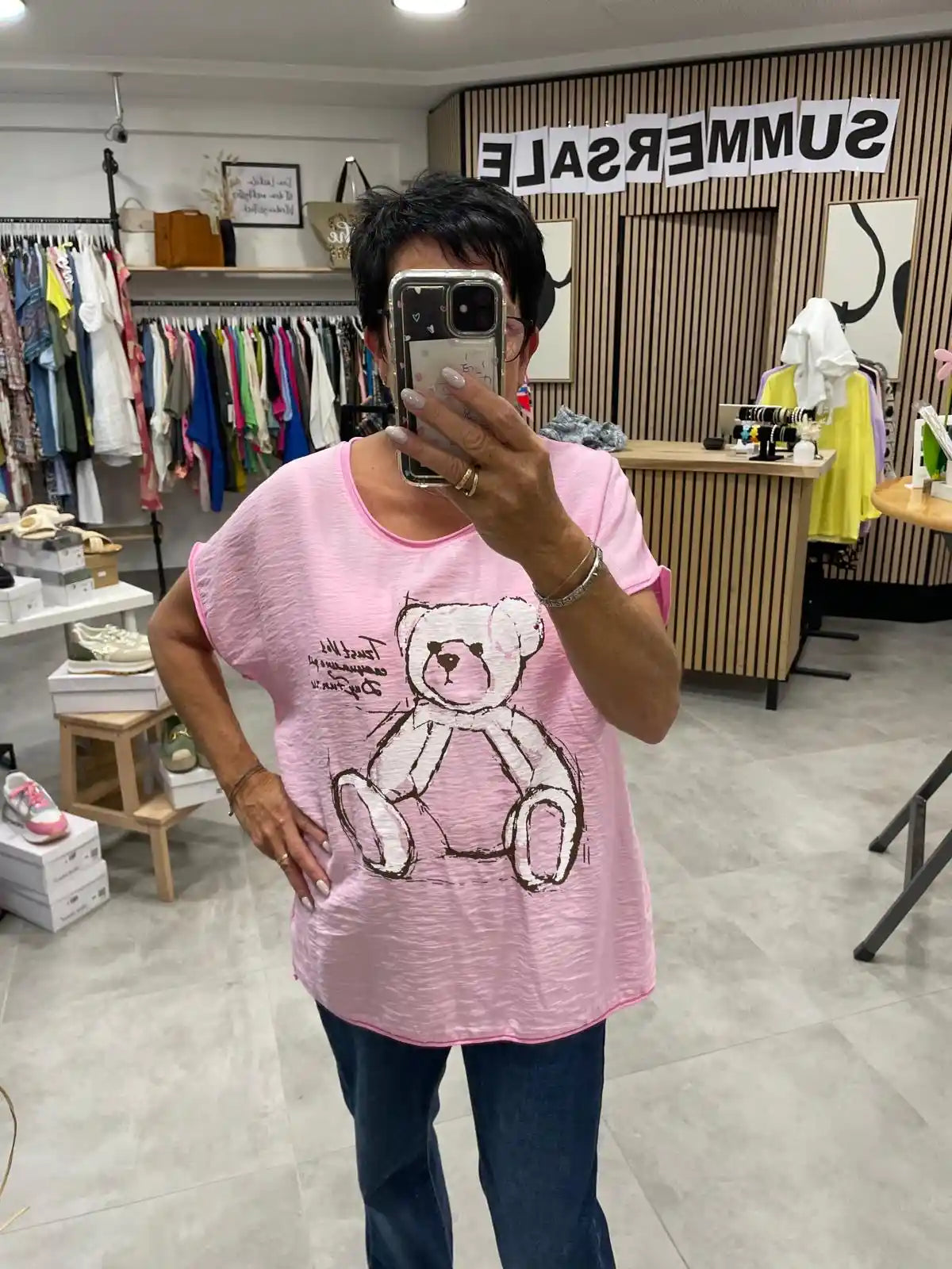 T-Shirt "Bärli" Rosa