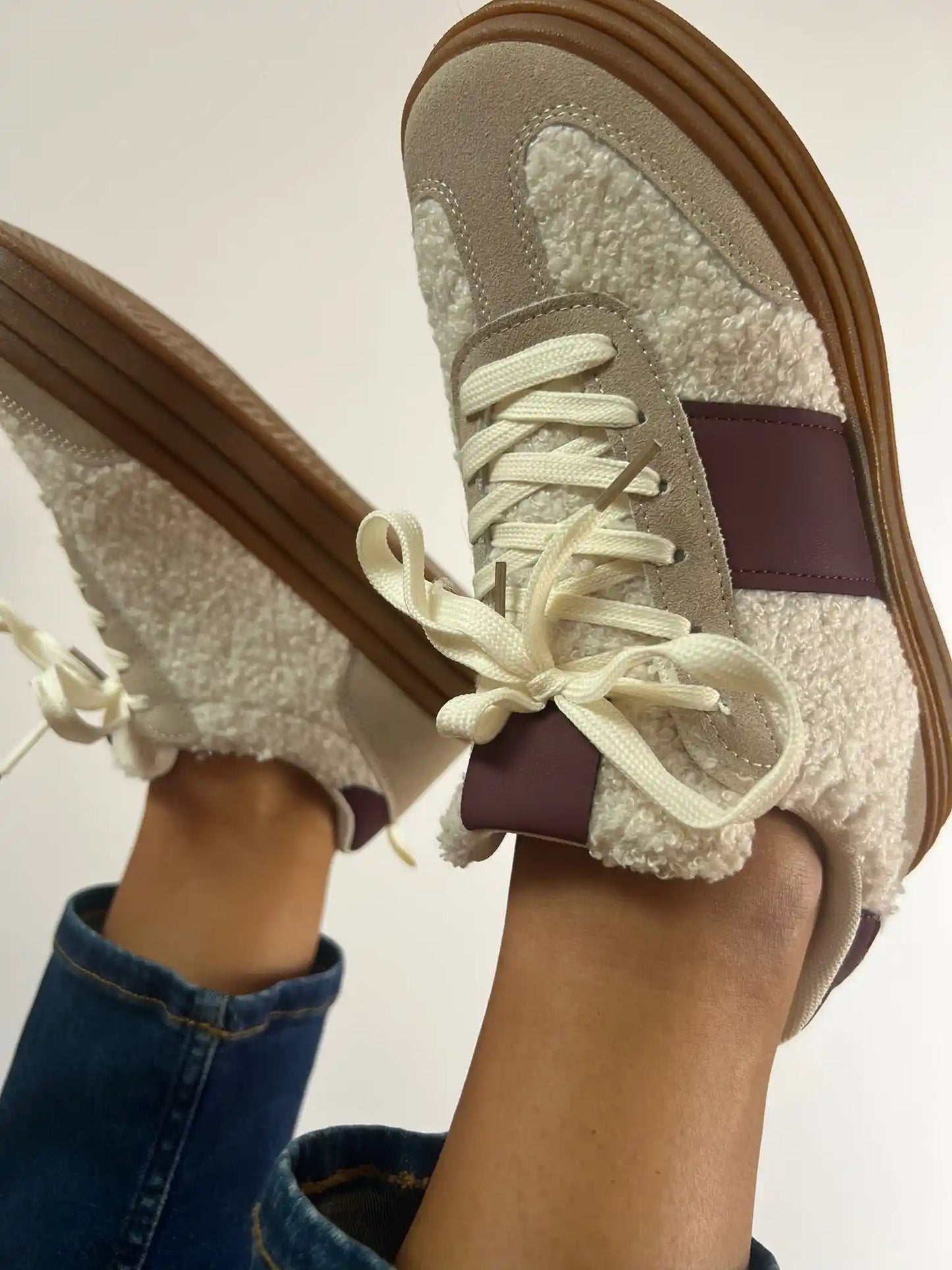 Sneaker "Teddy" Weinrot
