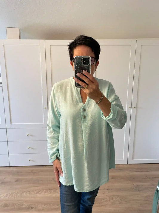 Bluse "Andrea" Mintgrün