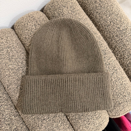 Beanie „Classic“ Taupe