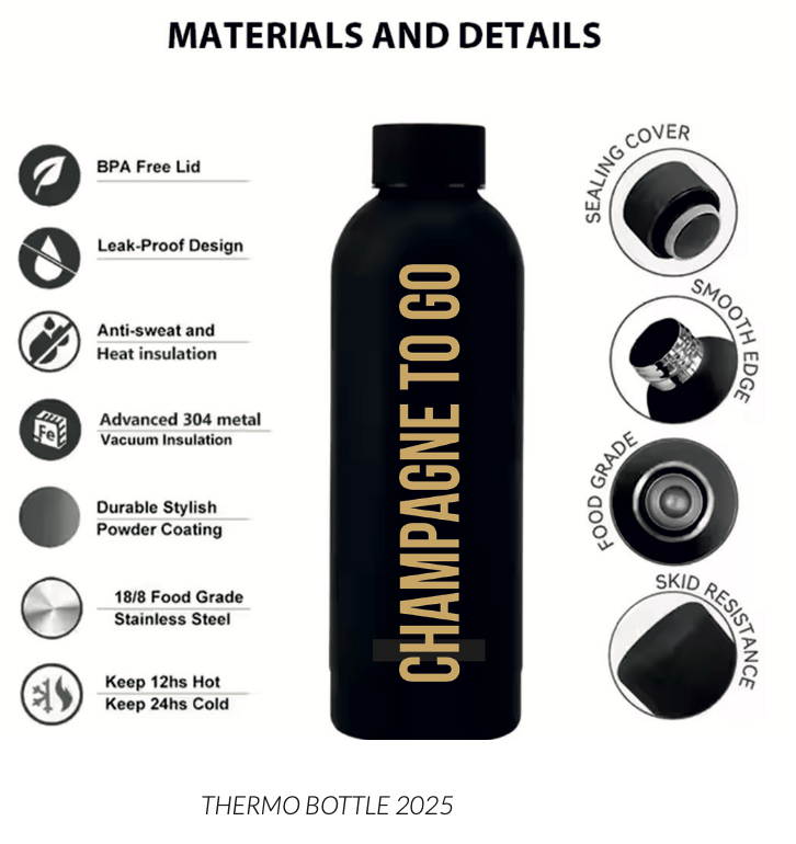 Thermoflasche "Cheers"