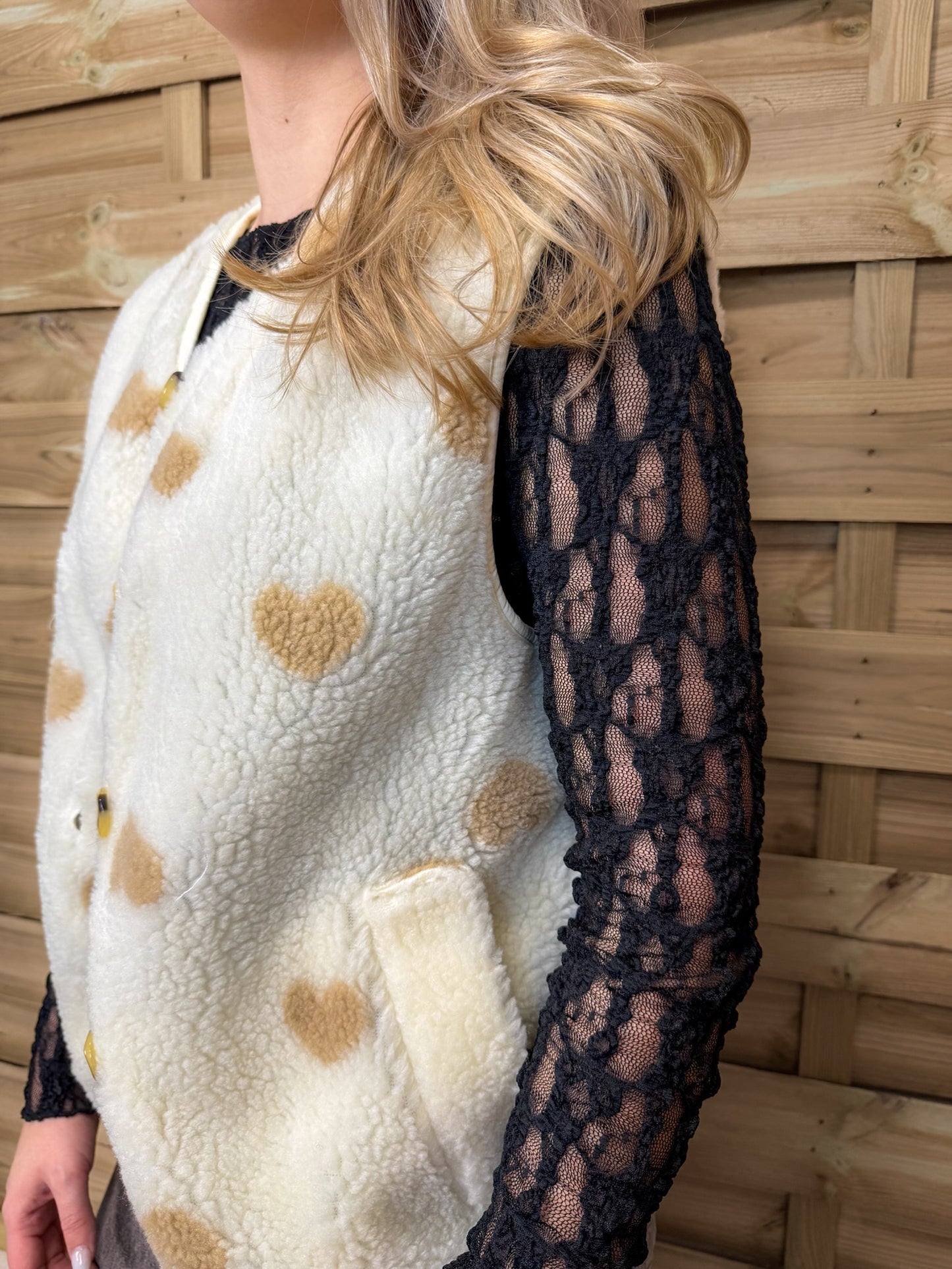 Gilet Herzi Beige