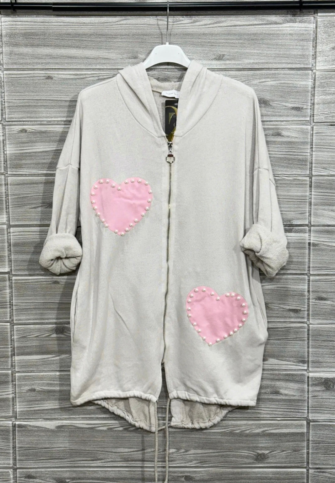 Zippweste „Pinkheart“