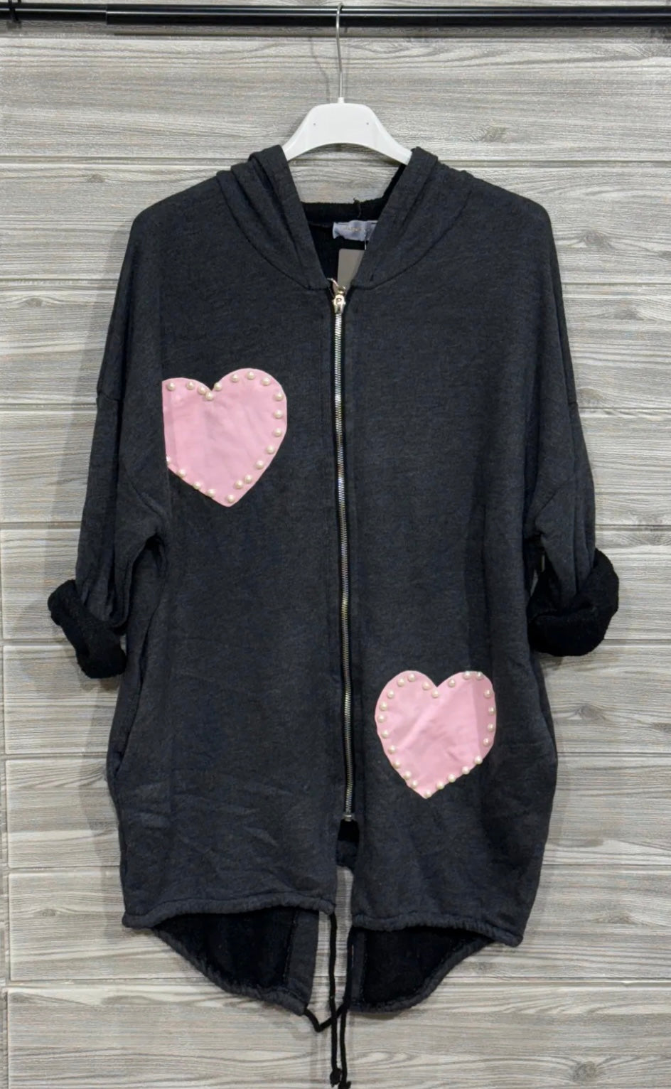 Zippweste „Pinkheart“
