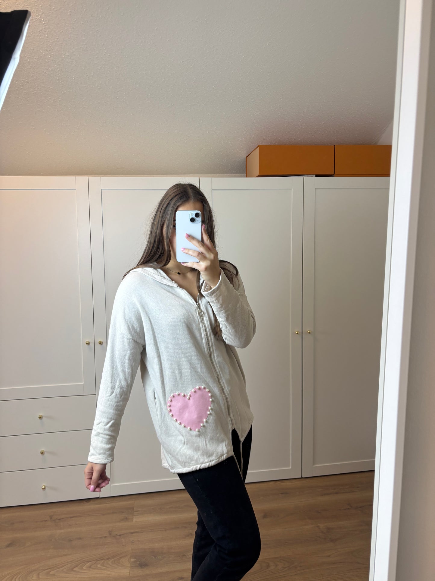 Zippweste „Pinkheart“
