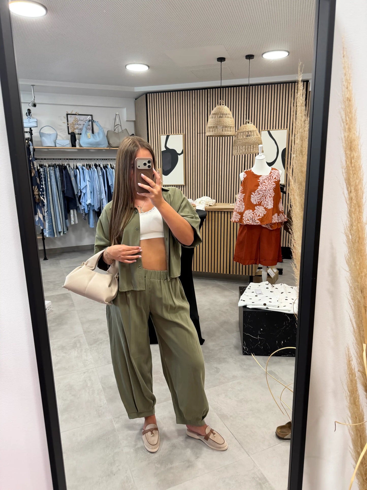 Zweiteiler "Malia" Olive