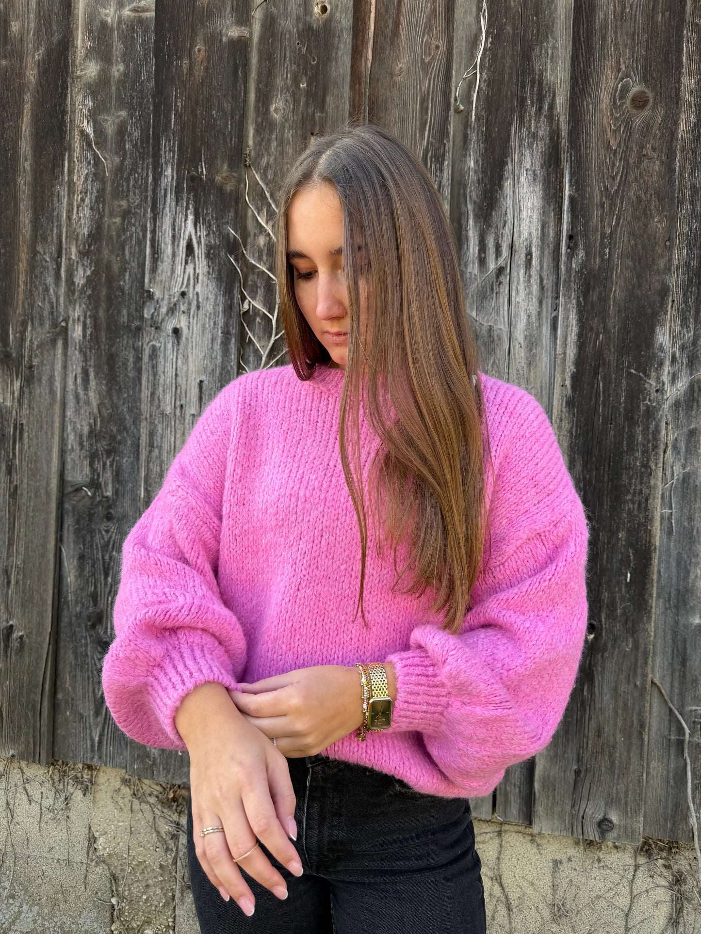Pullover "Blush" Rosa