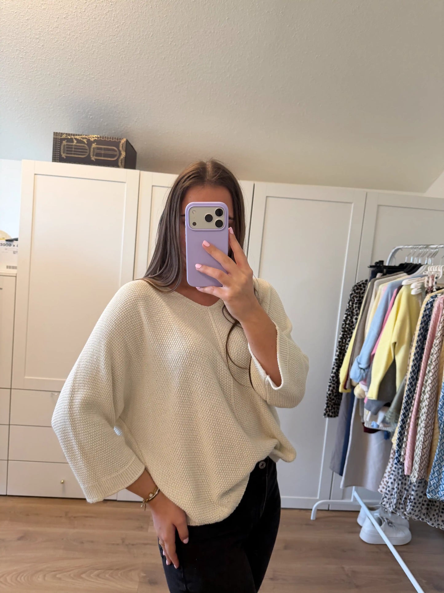 Pullover "Glam" Beige