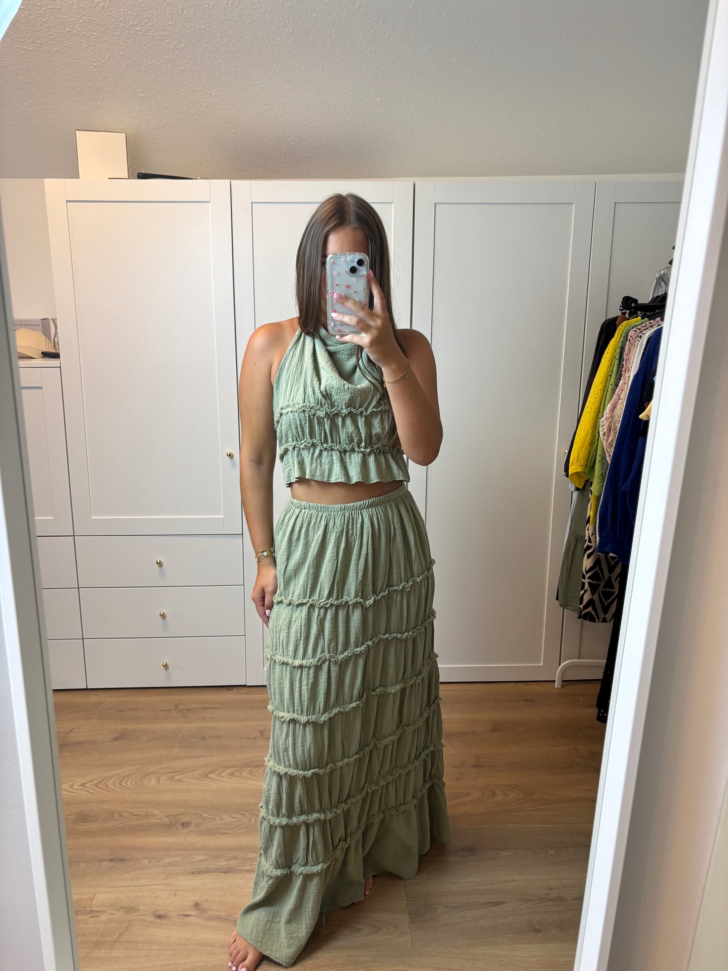 Set "Hawaii" Olivegrün