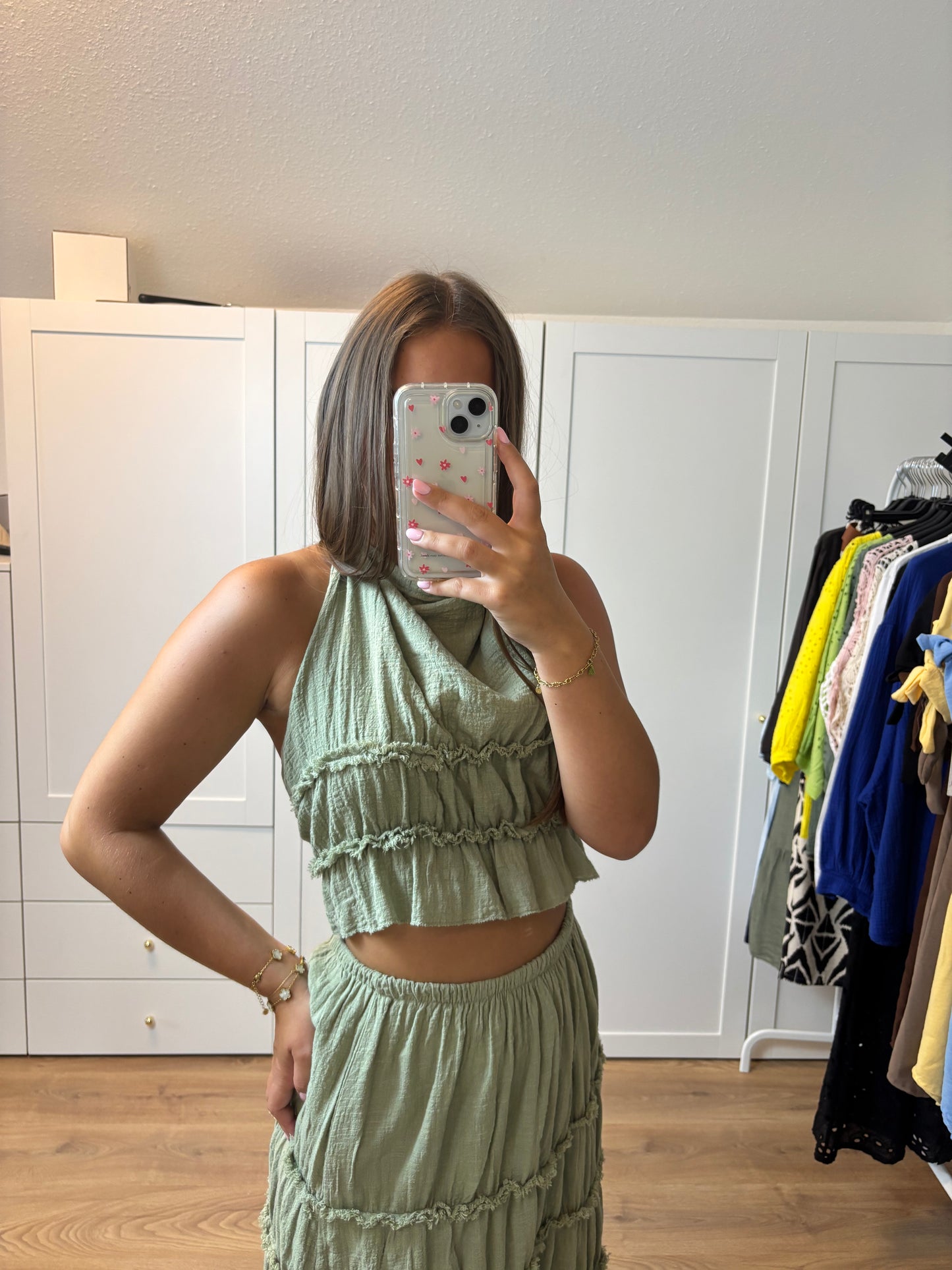Set "Hawaii" Olivegrün