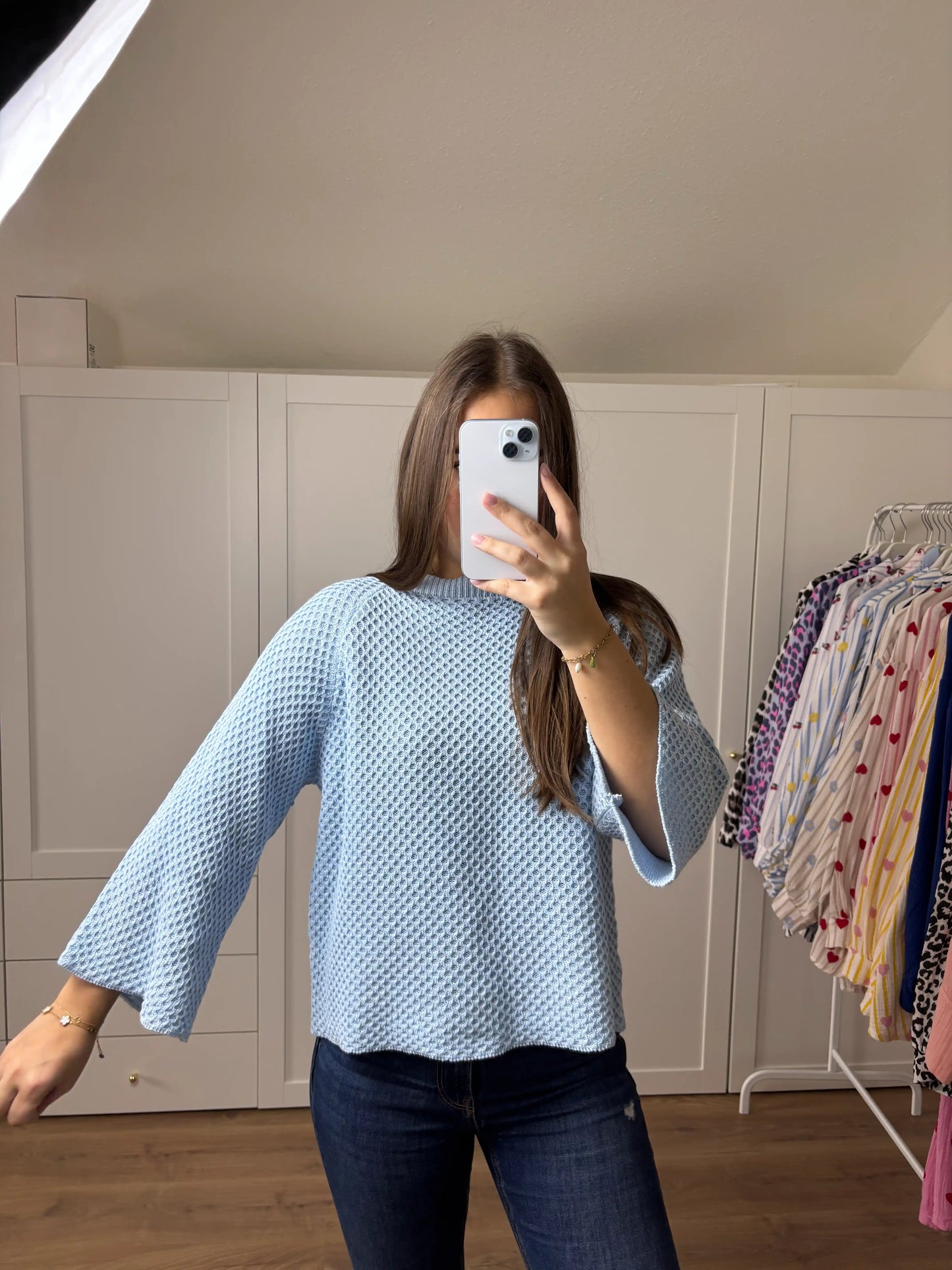 Pulli "Vani" Hellblau