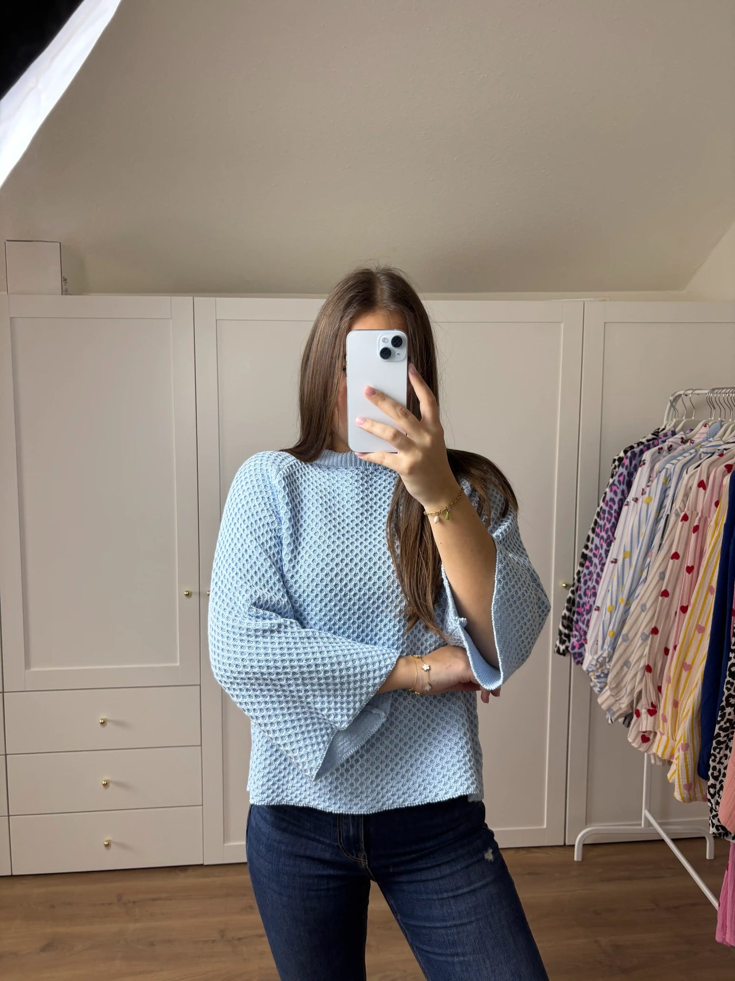 Pulli "Vani" Hellblau