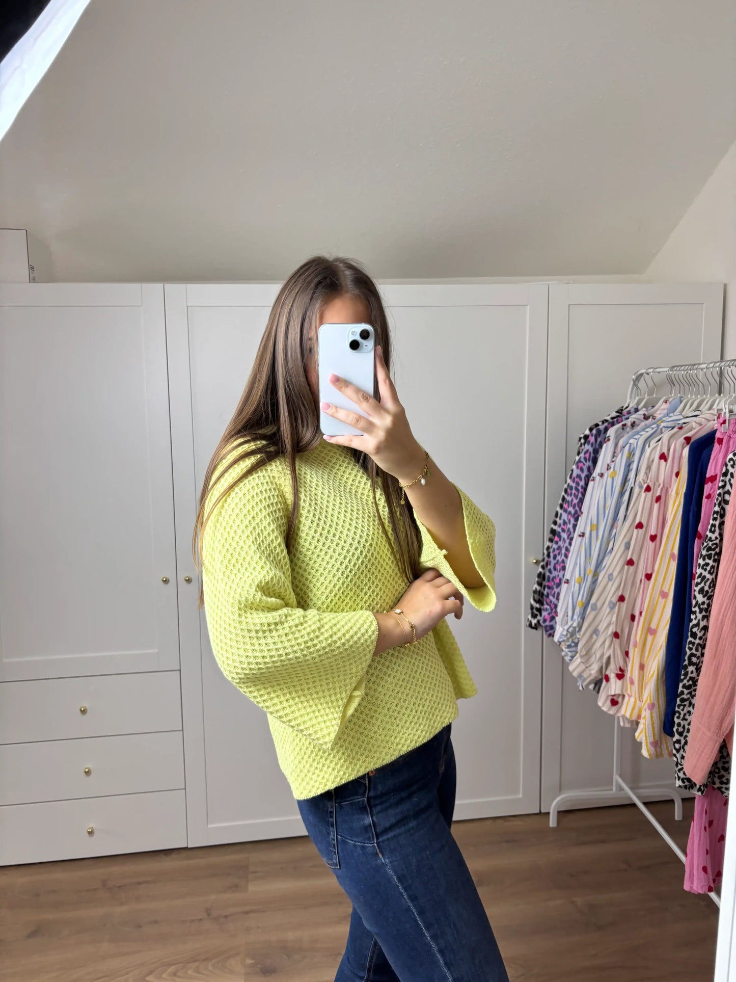 Pulli "Vani" Pastellgelb