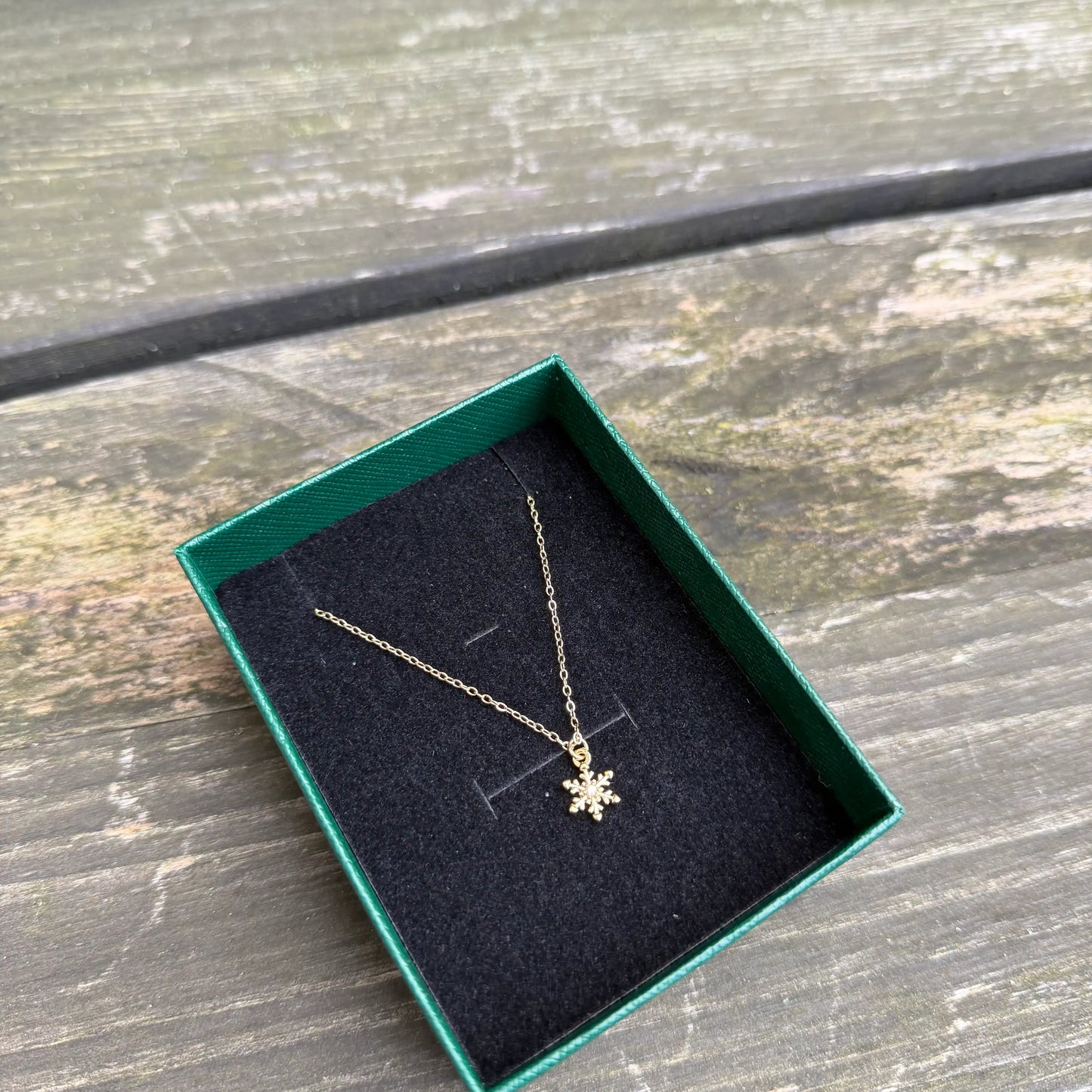 Kette "Schneeflocke" Gold