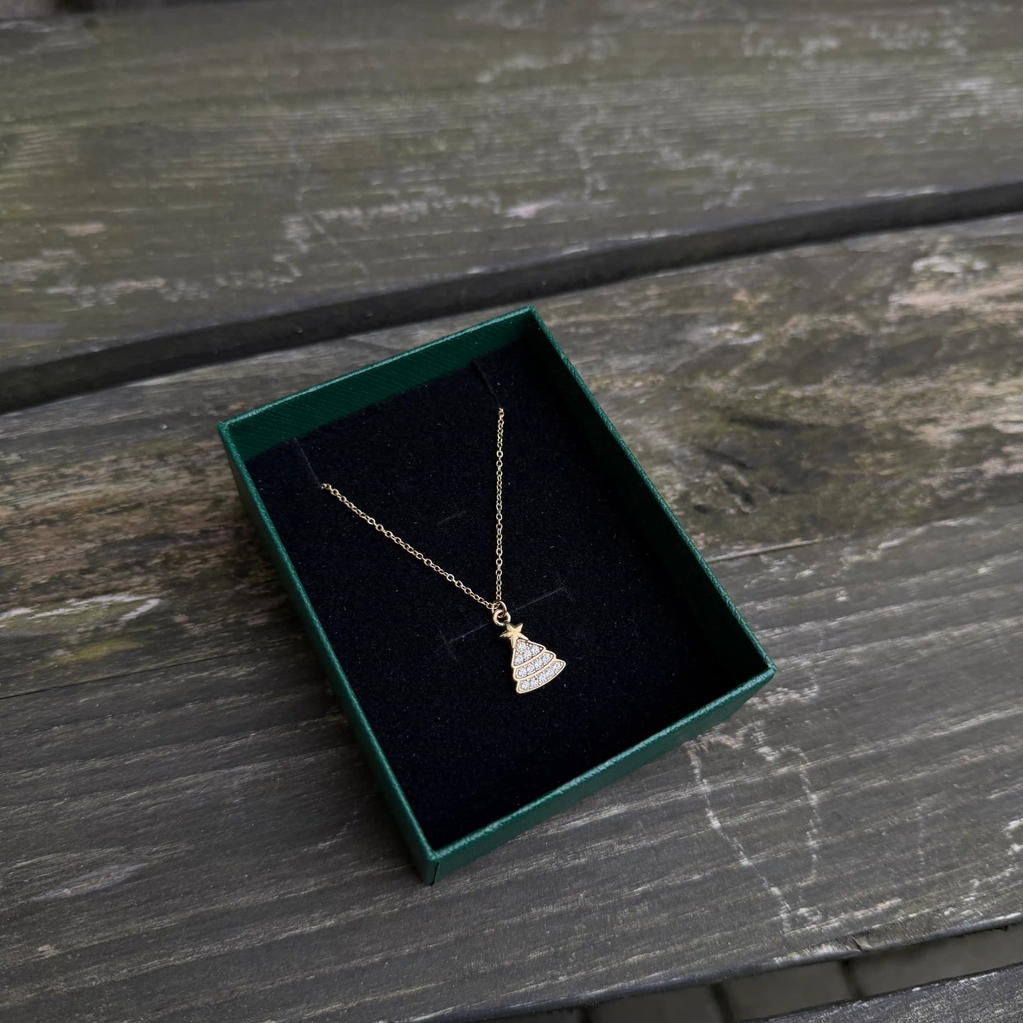 Kette "Tannenbaum" Gold