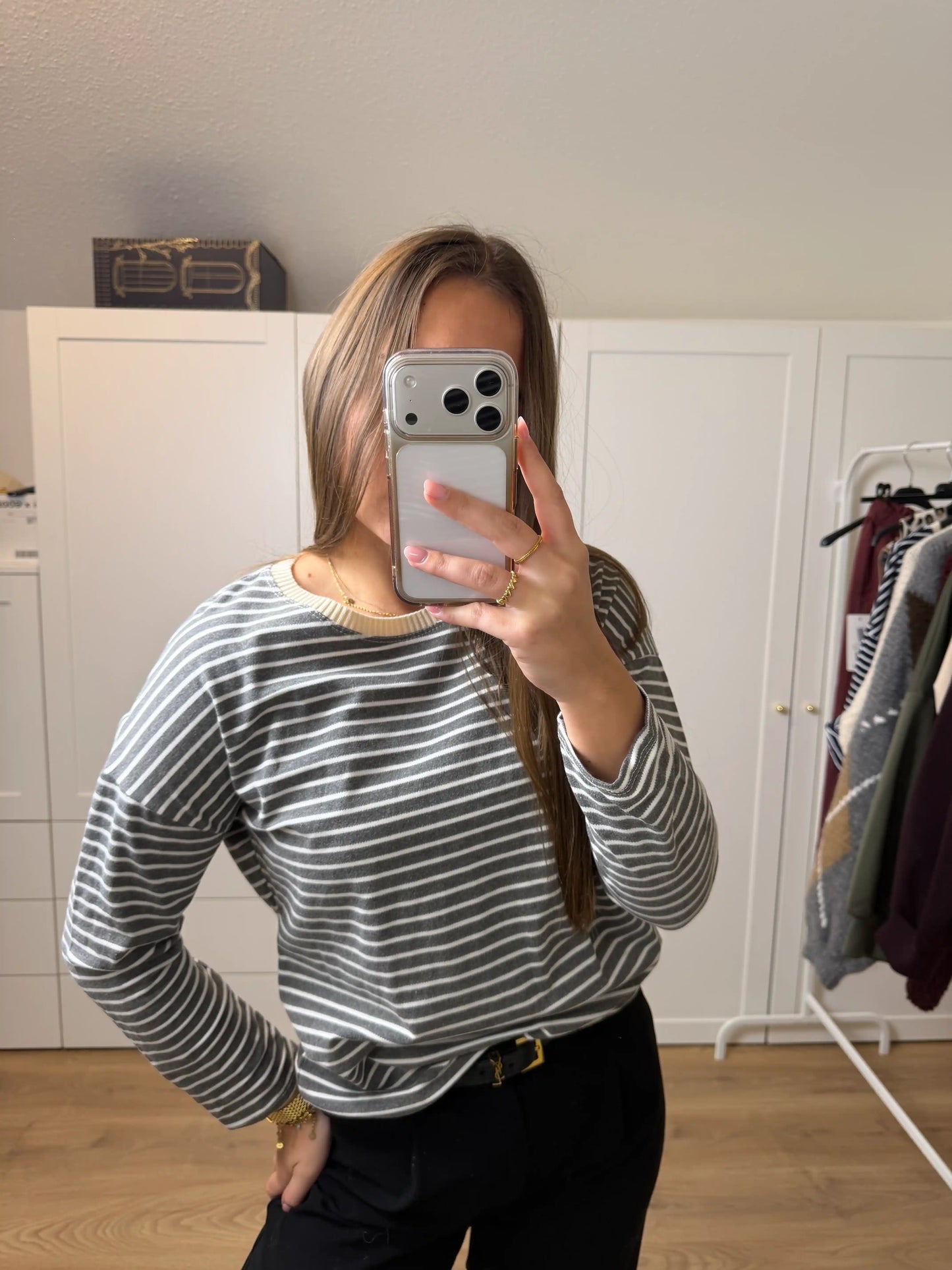 Langarmshirt "Everyday" Grau