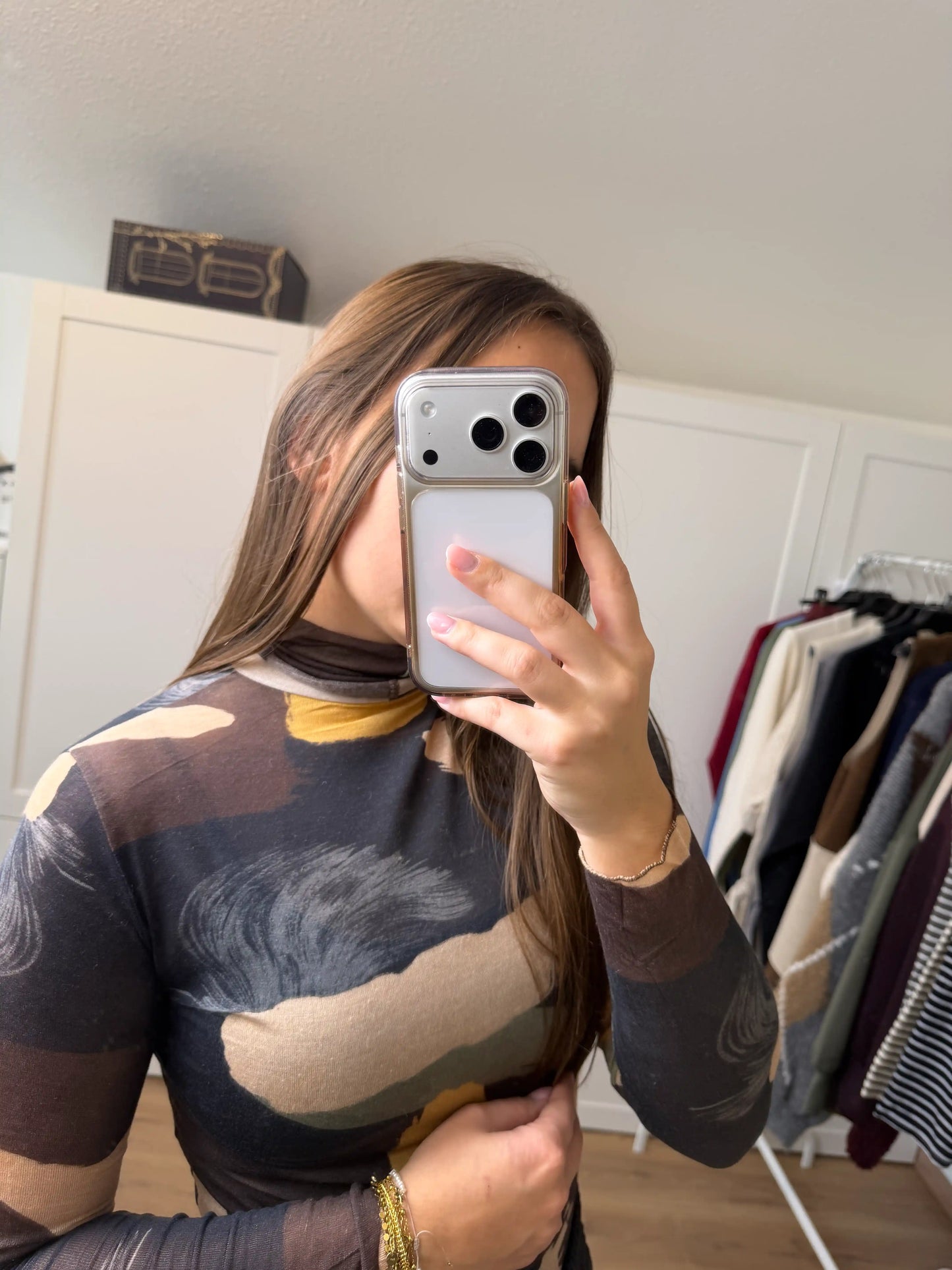 Kaschmir-Rollkragen-Shirt I