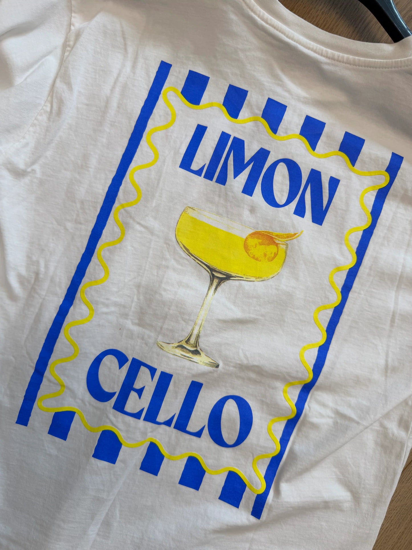 T-Shirt "Limoncello" Weiß