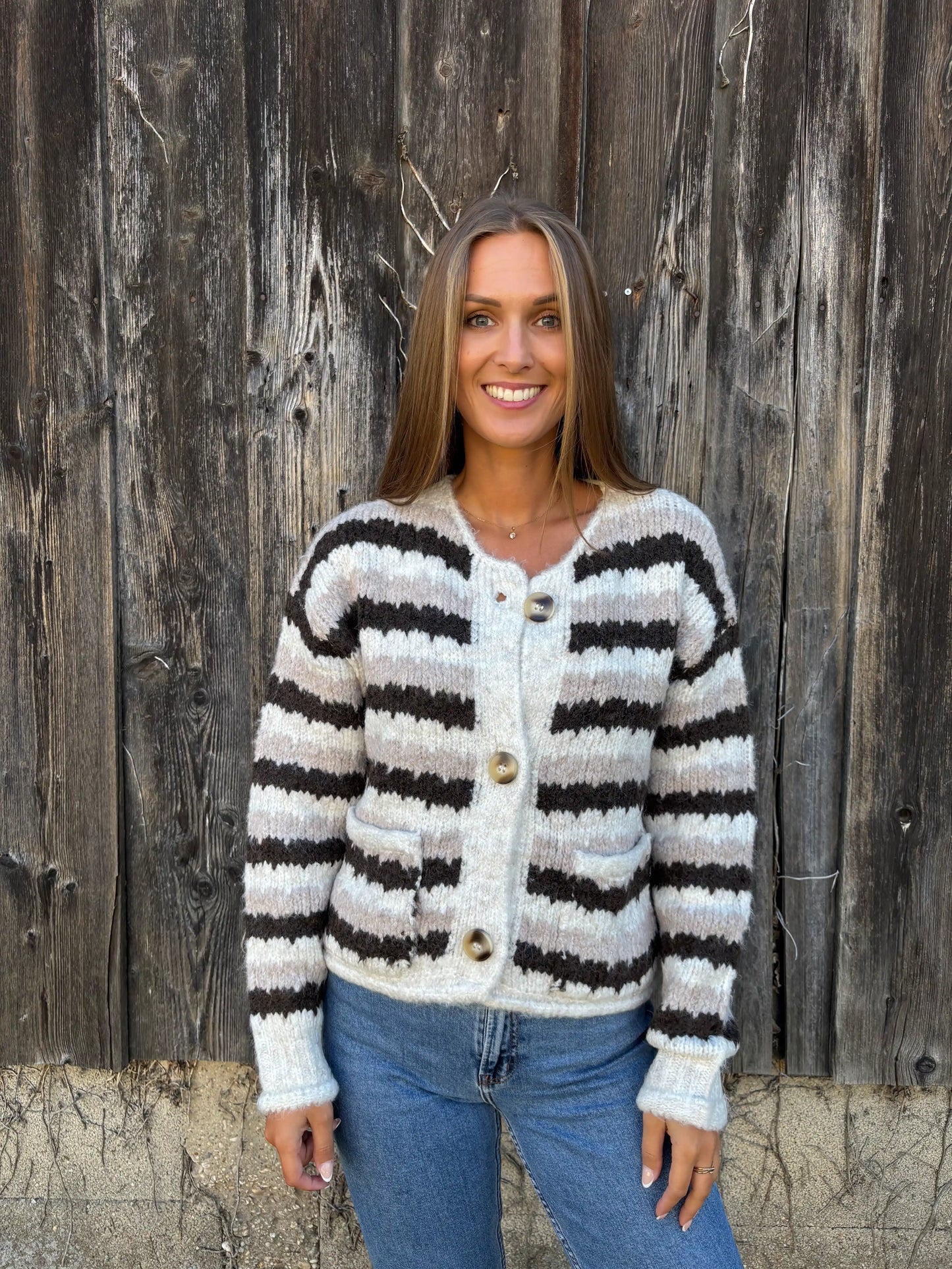 Cardigan "Lines"