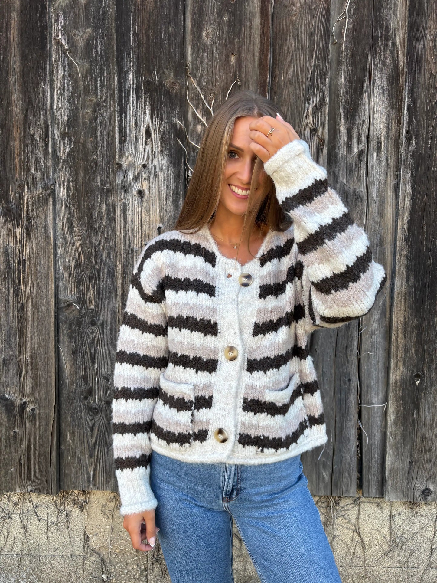 Cardigan "Lines"