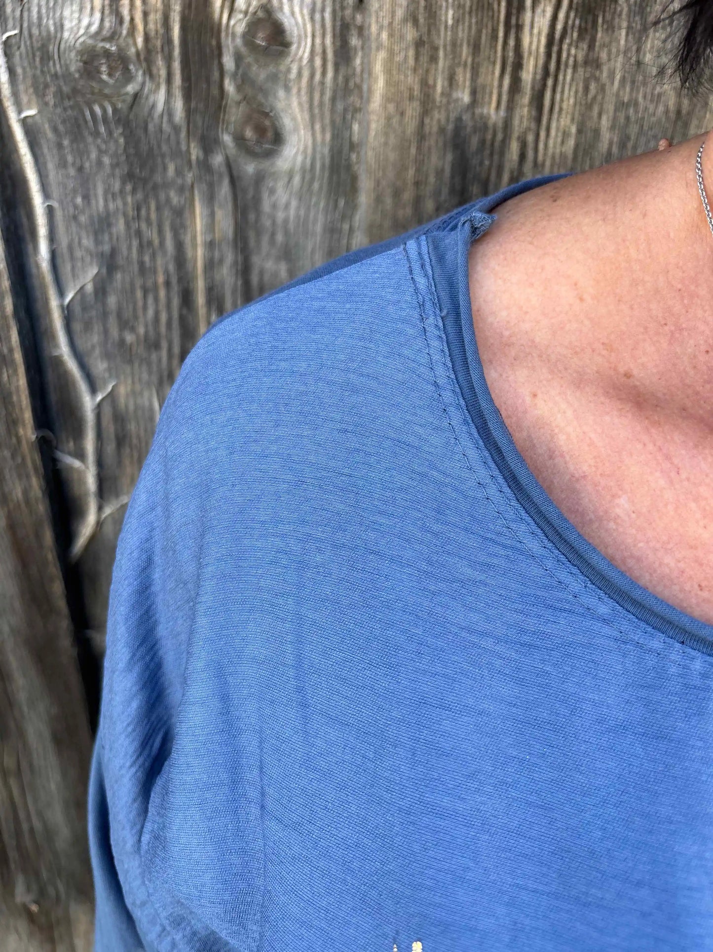 Langarmshirt "MioMio" Blau
