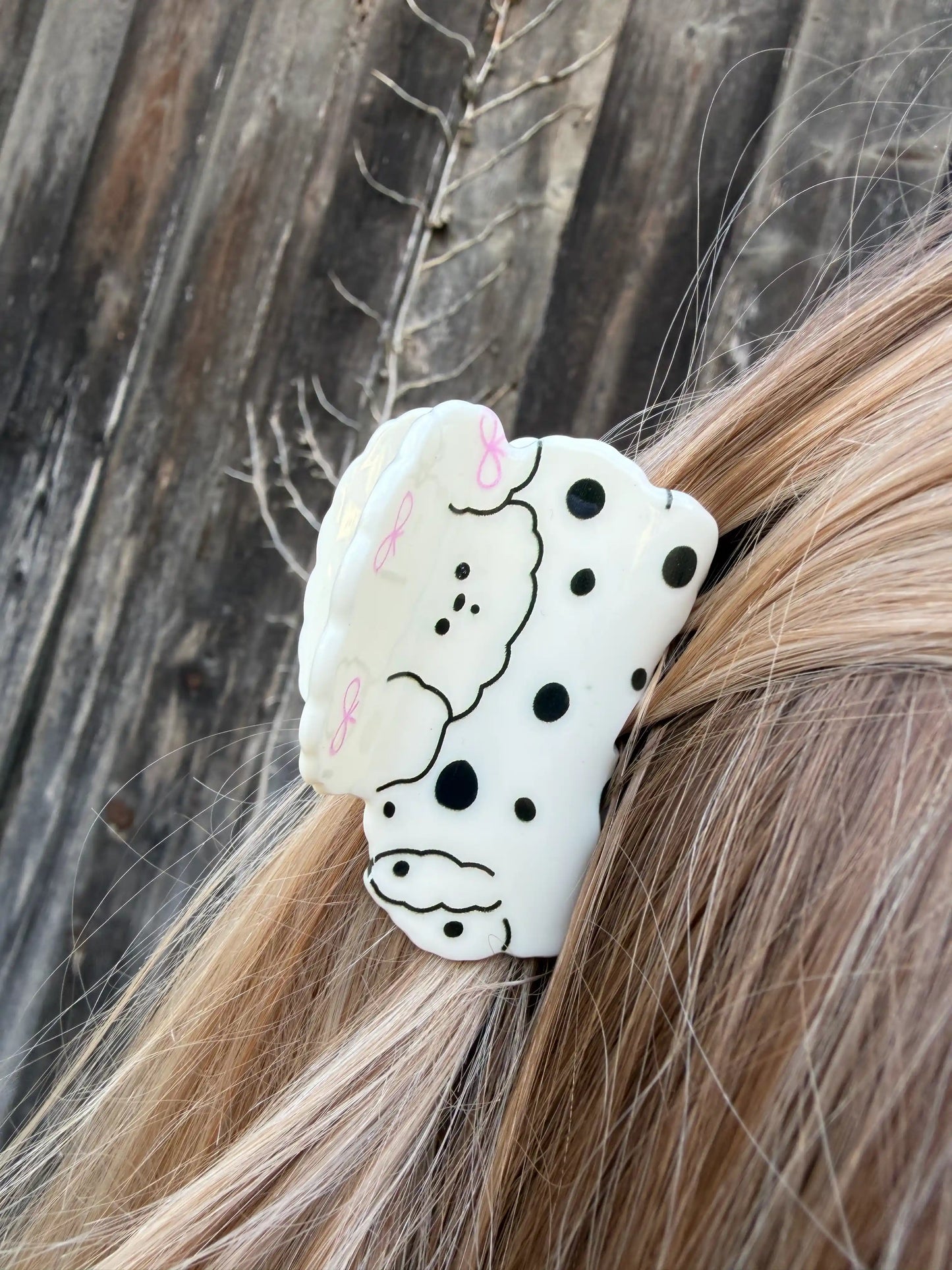 Haarspange "Poodle Pop"