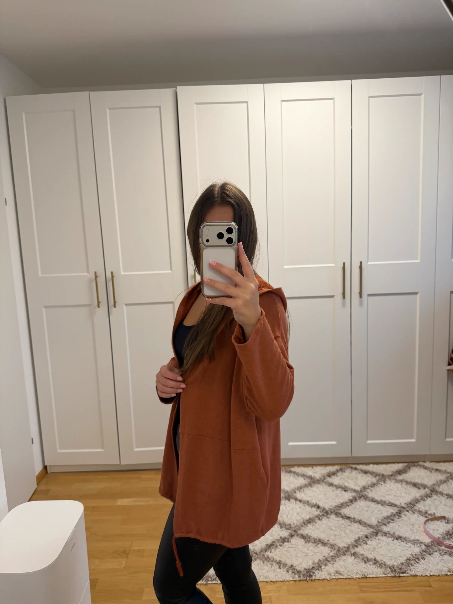 Weste "Simple" Terracotta