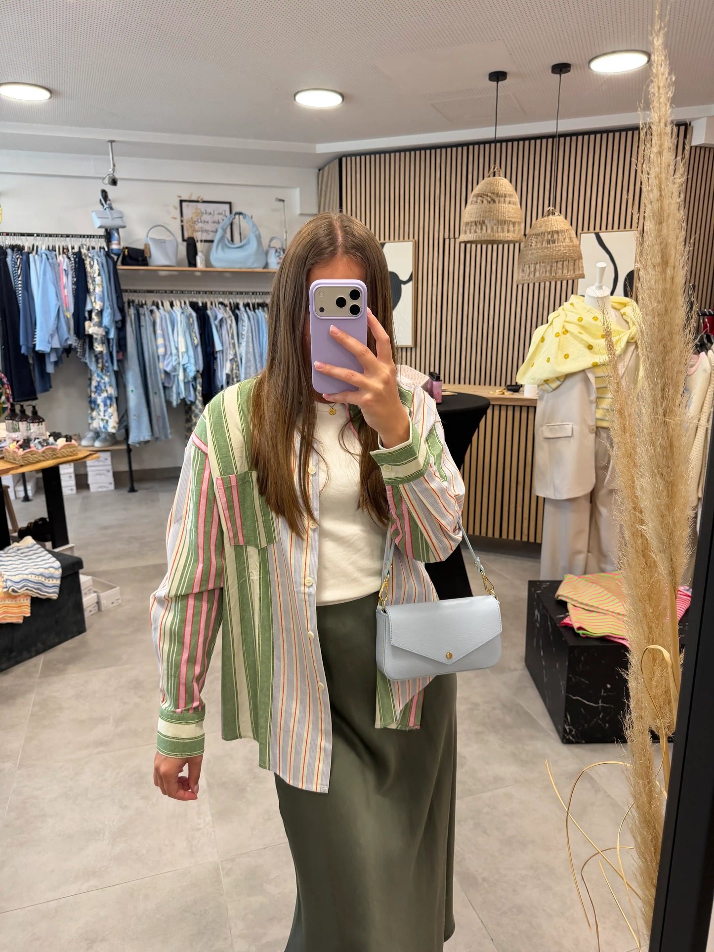 Bluse "Classy Stripe"