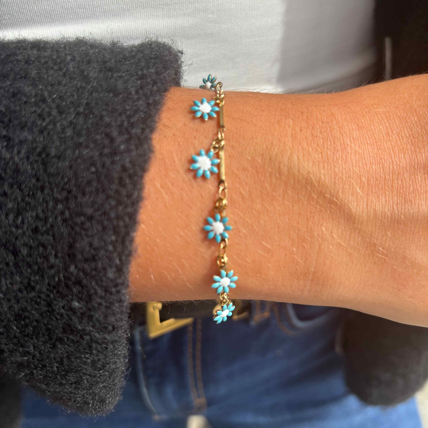 Armband "Blueflower"