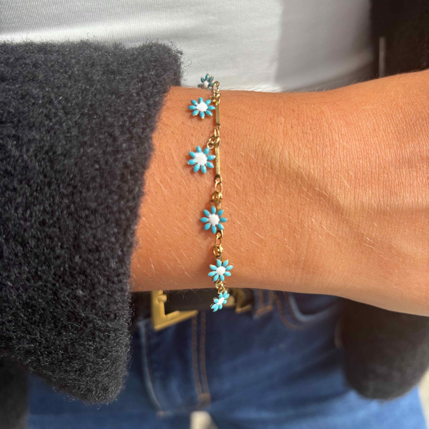 Armband "Blueflower"