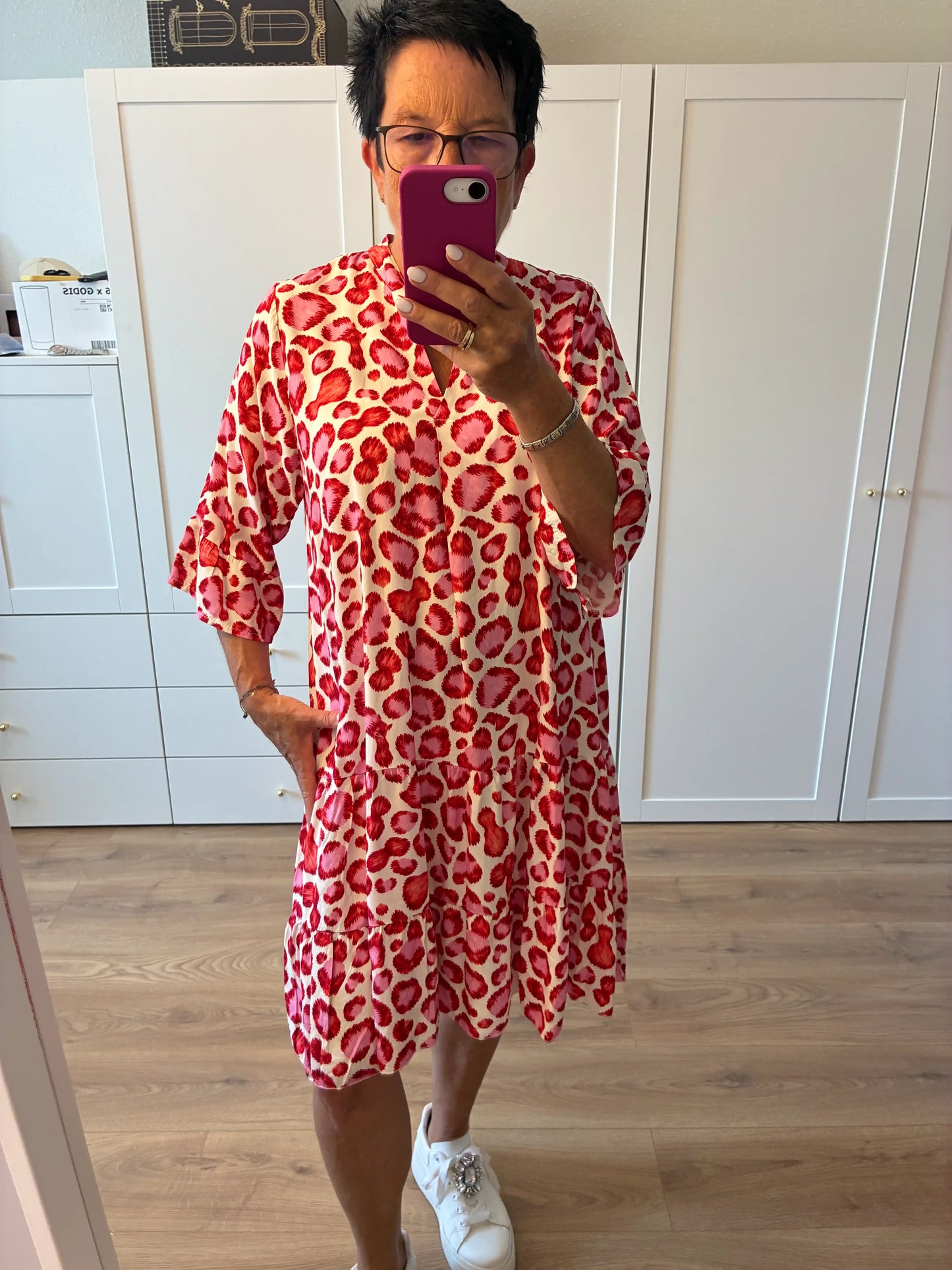 Kleid "Summerleo" Rot