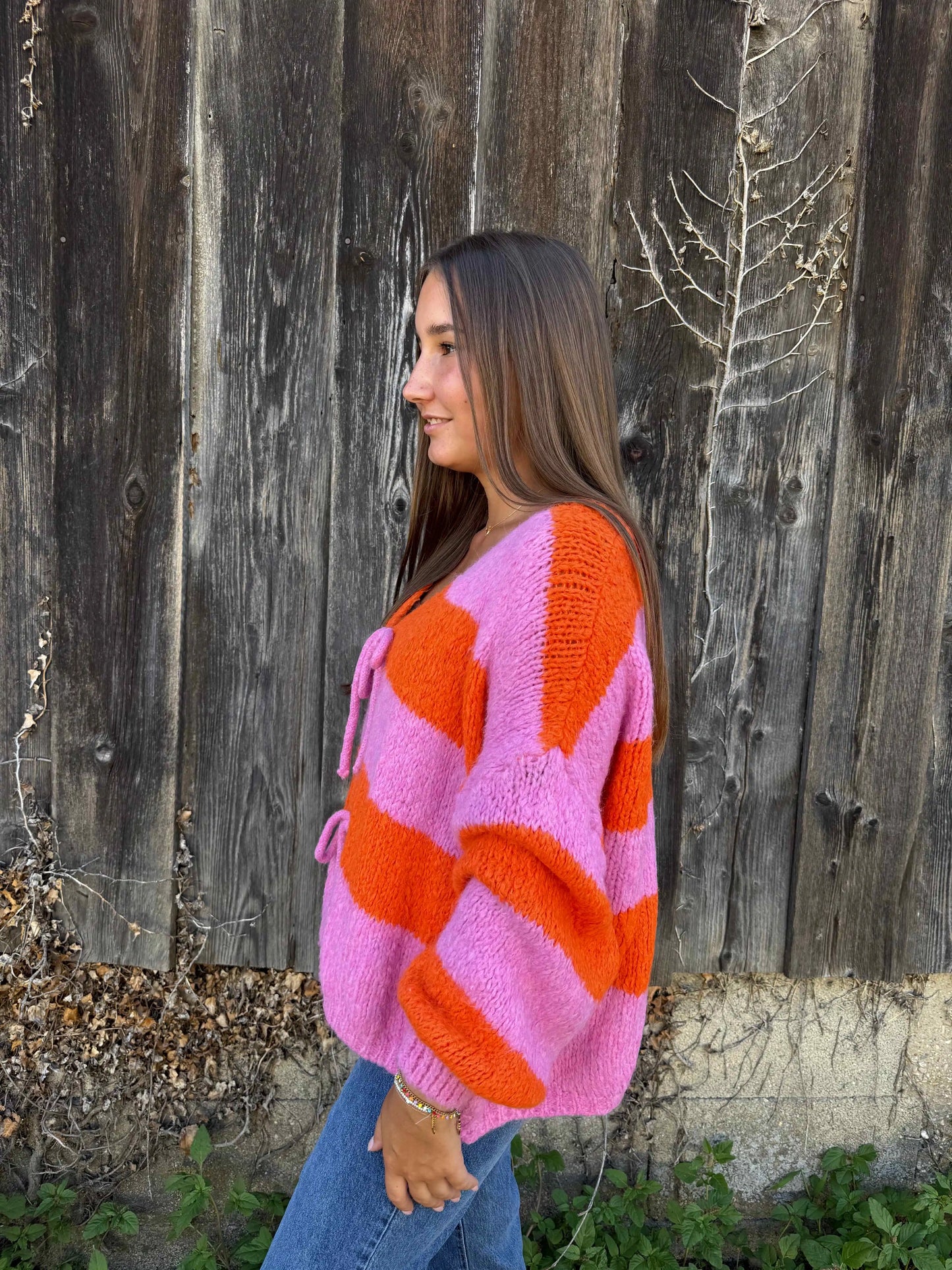 Cardigan "Nelly" Orange