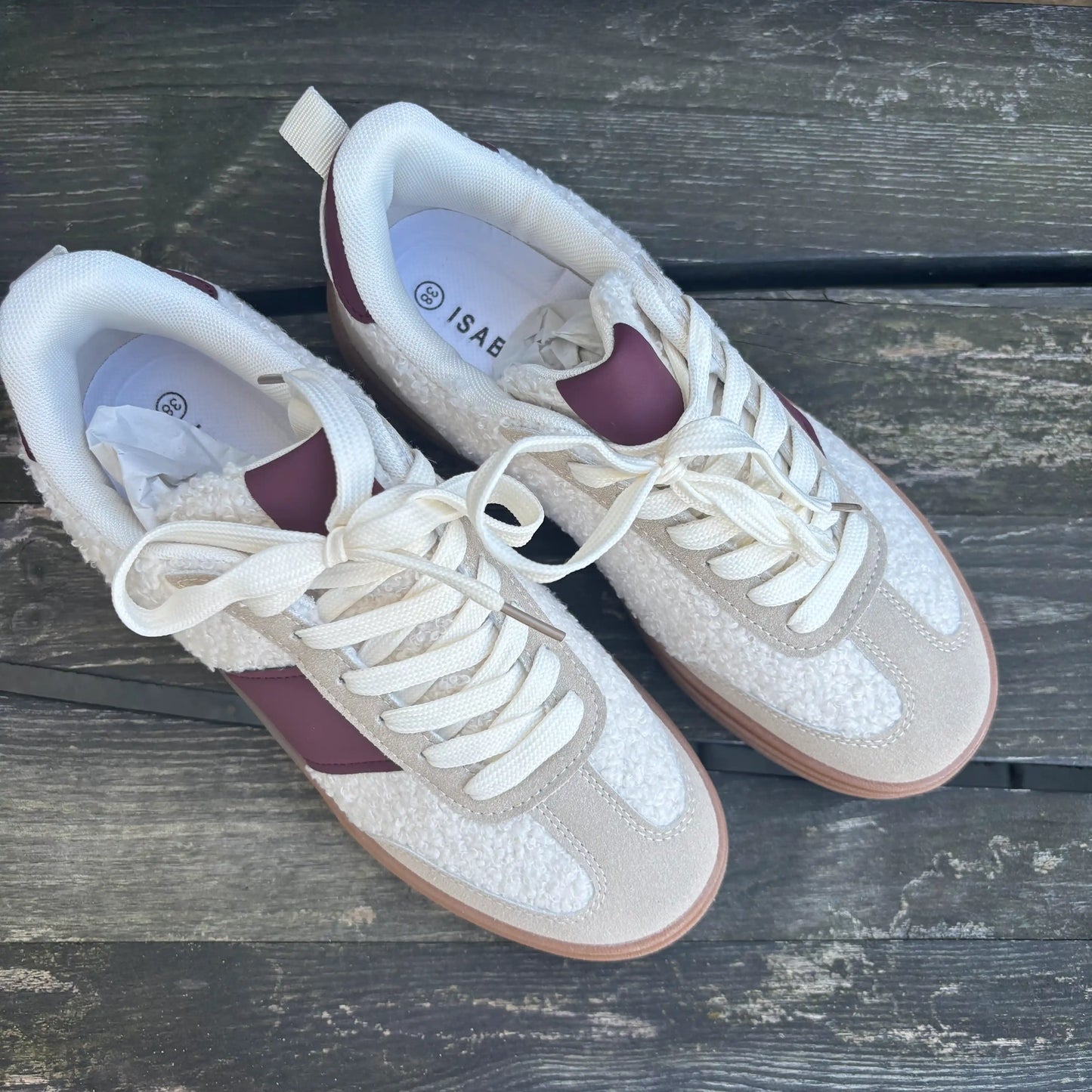 Sneaker "Teddy" Weinrot