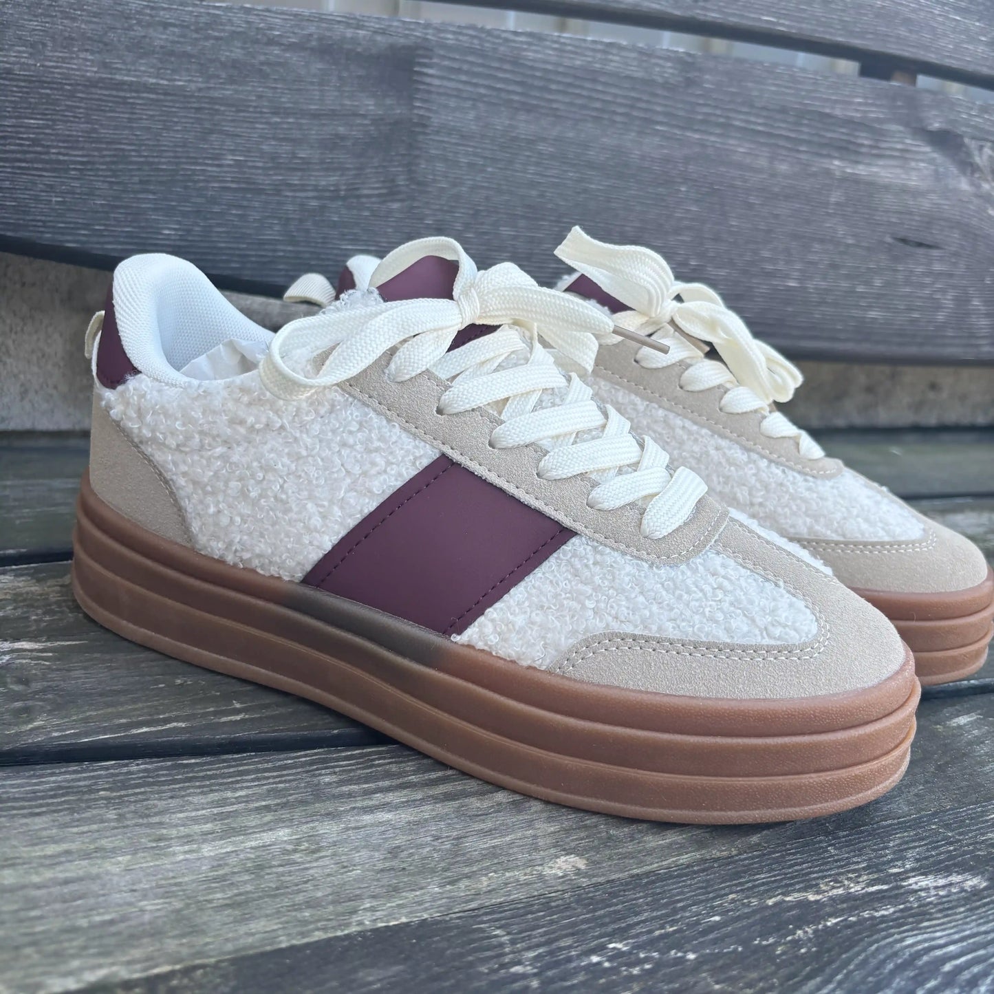 Sneaker "Teddy" Weinrot