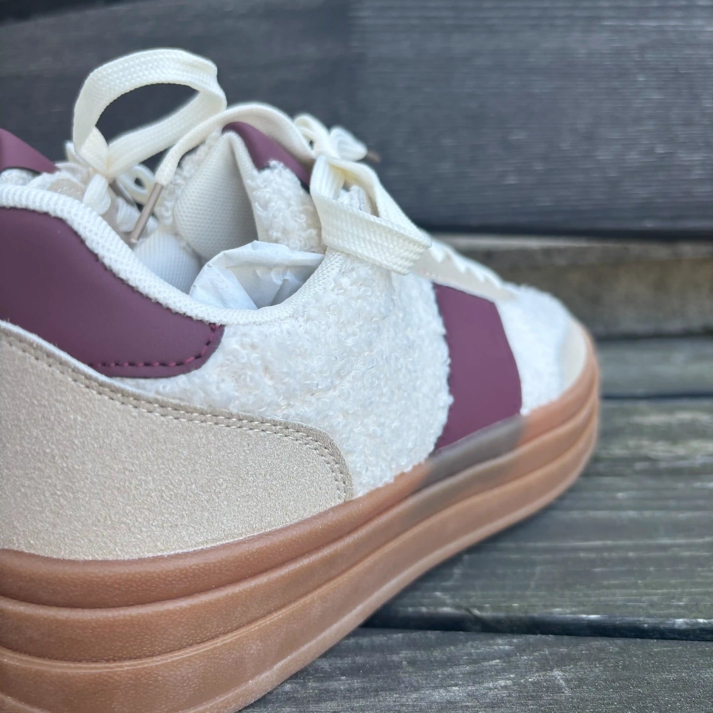 Sneaker "Teddy" Weinrot