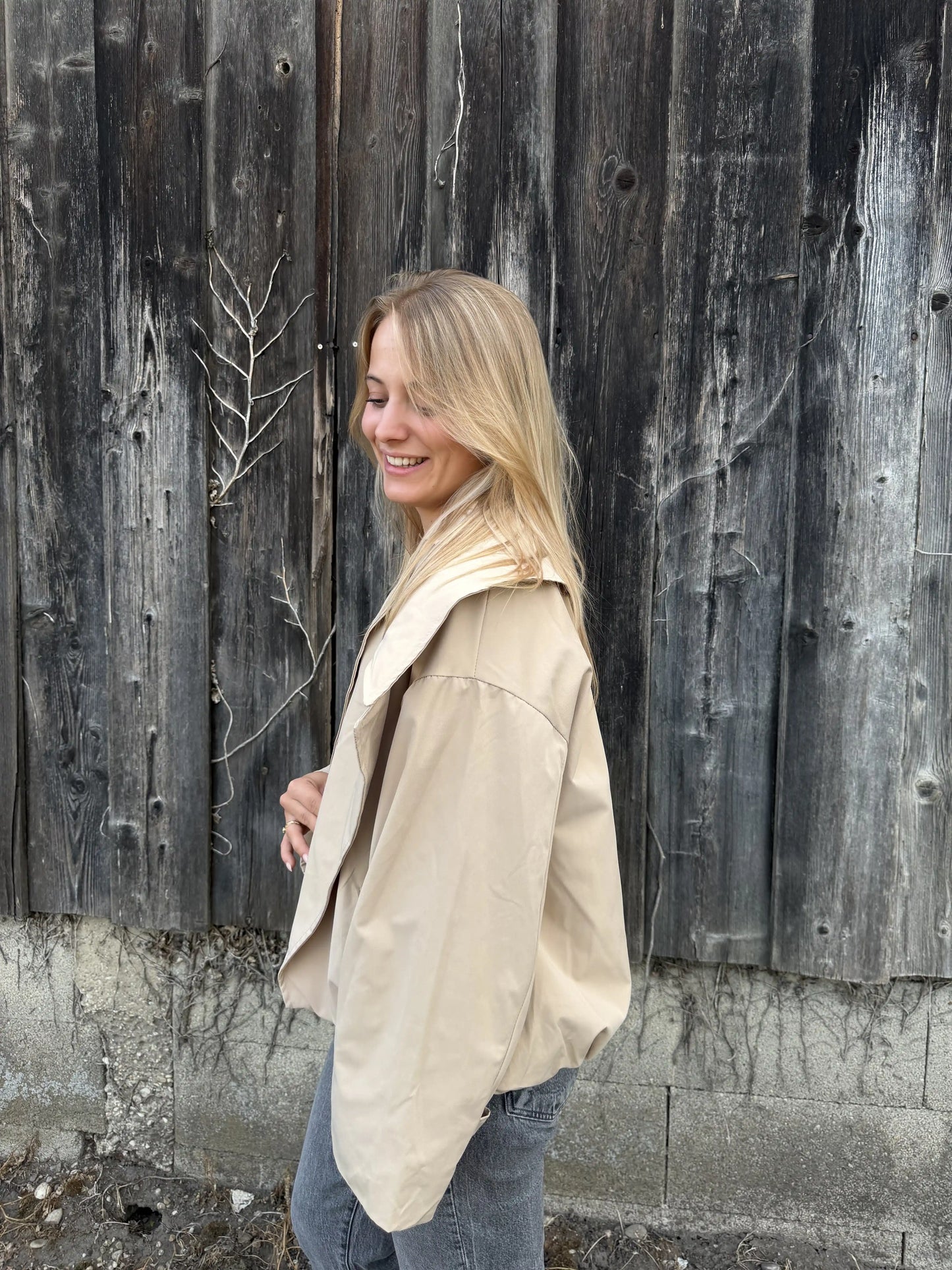 Jacke "Mia" Beige