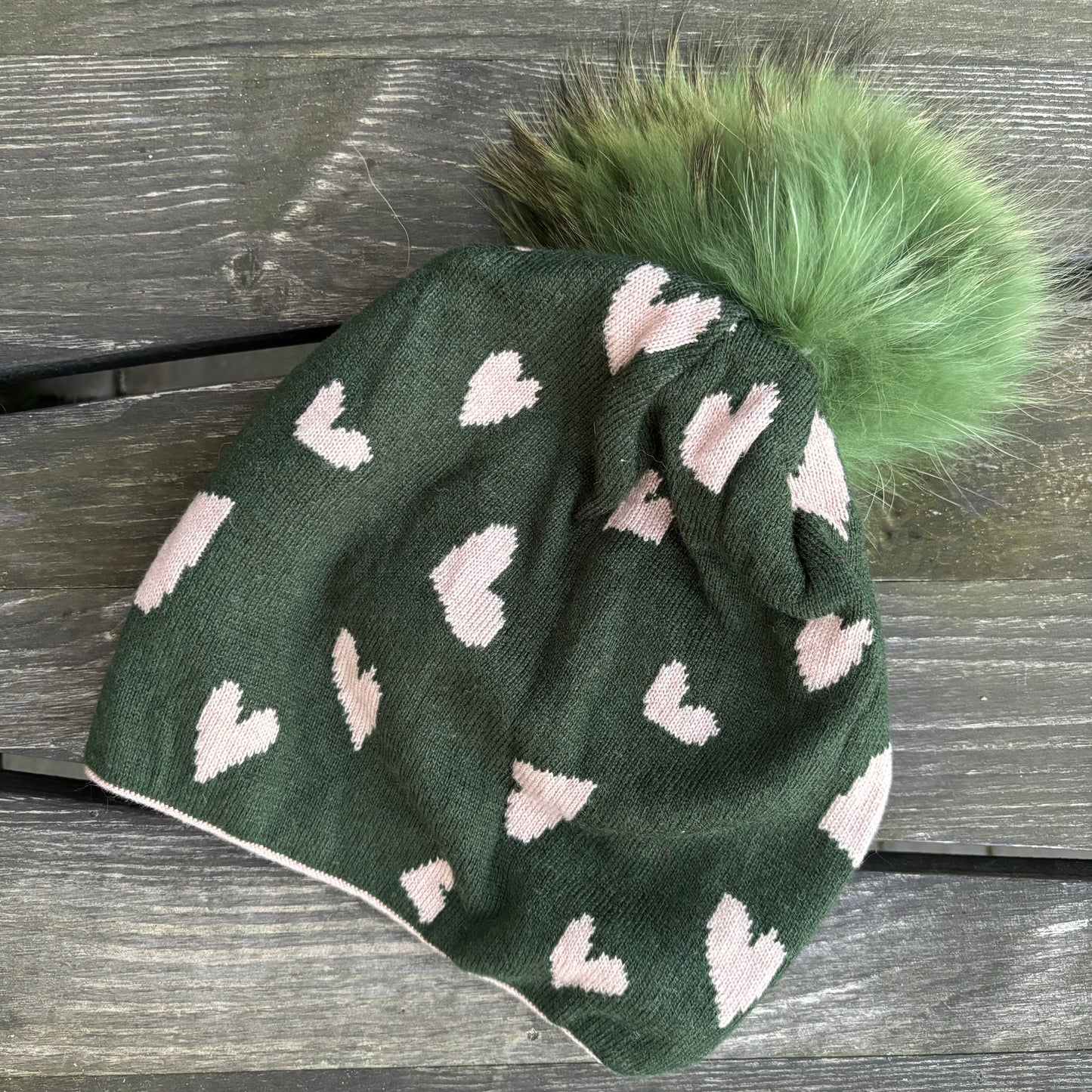 Haube „Herzi“ Grün