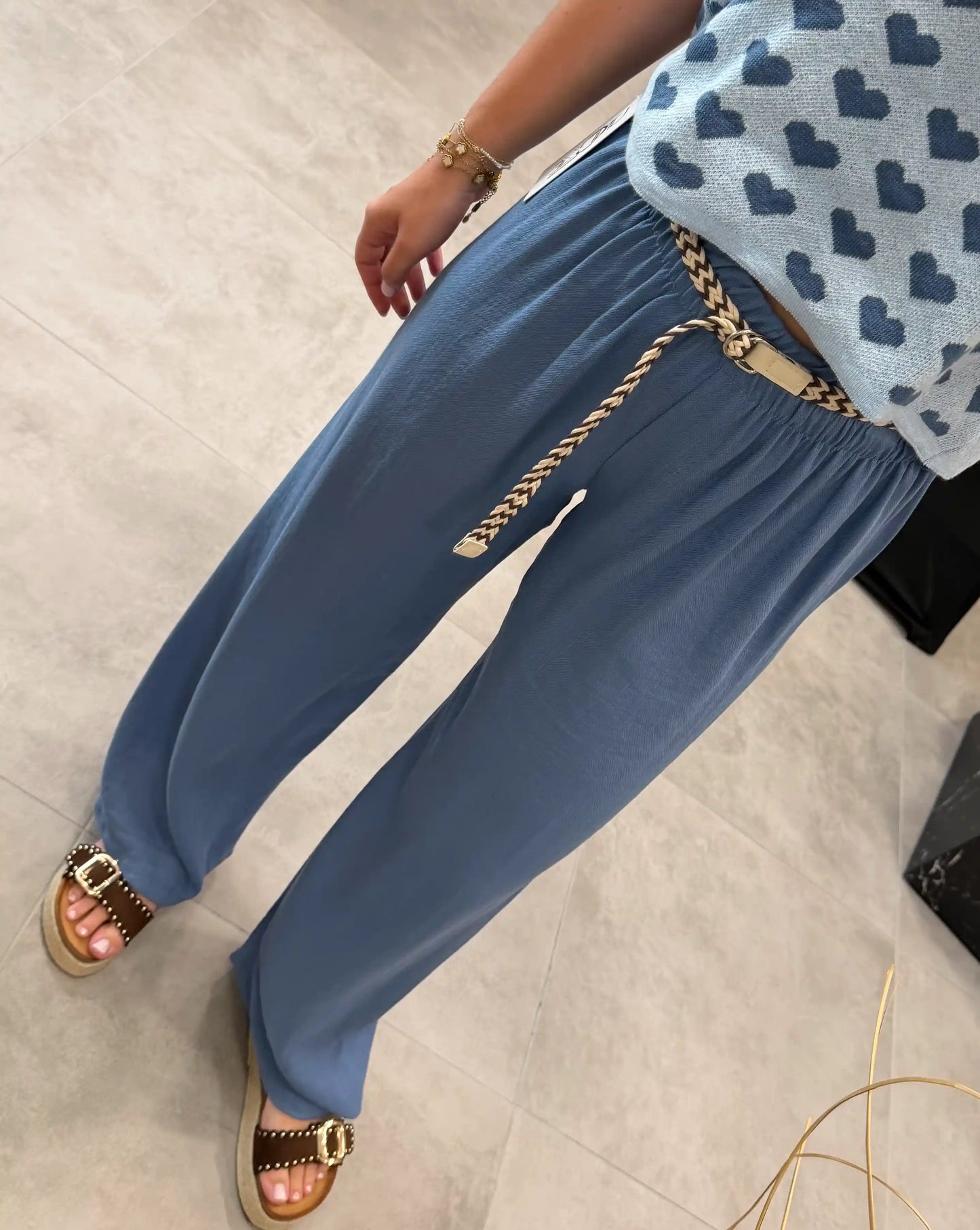 Hose "Soft Flow" Blau