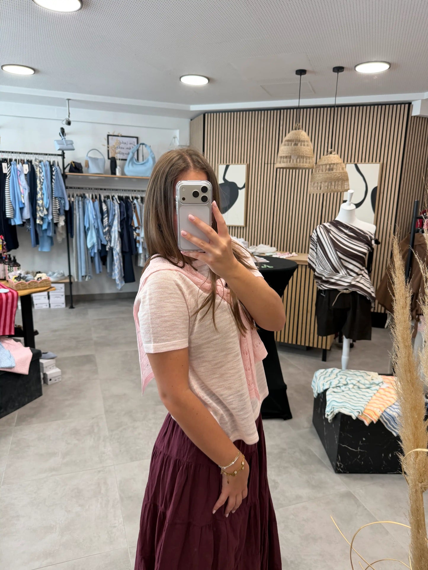 Strickshirt "Chic" Rosa