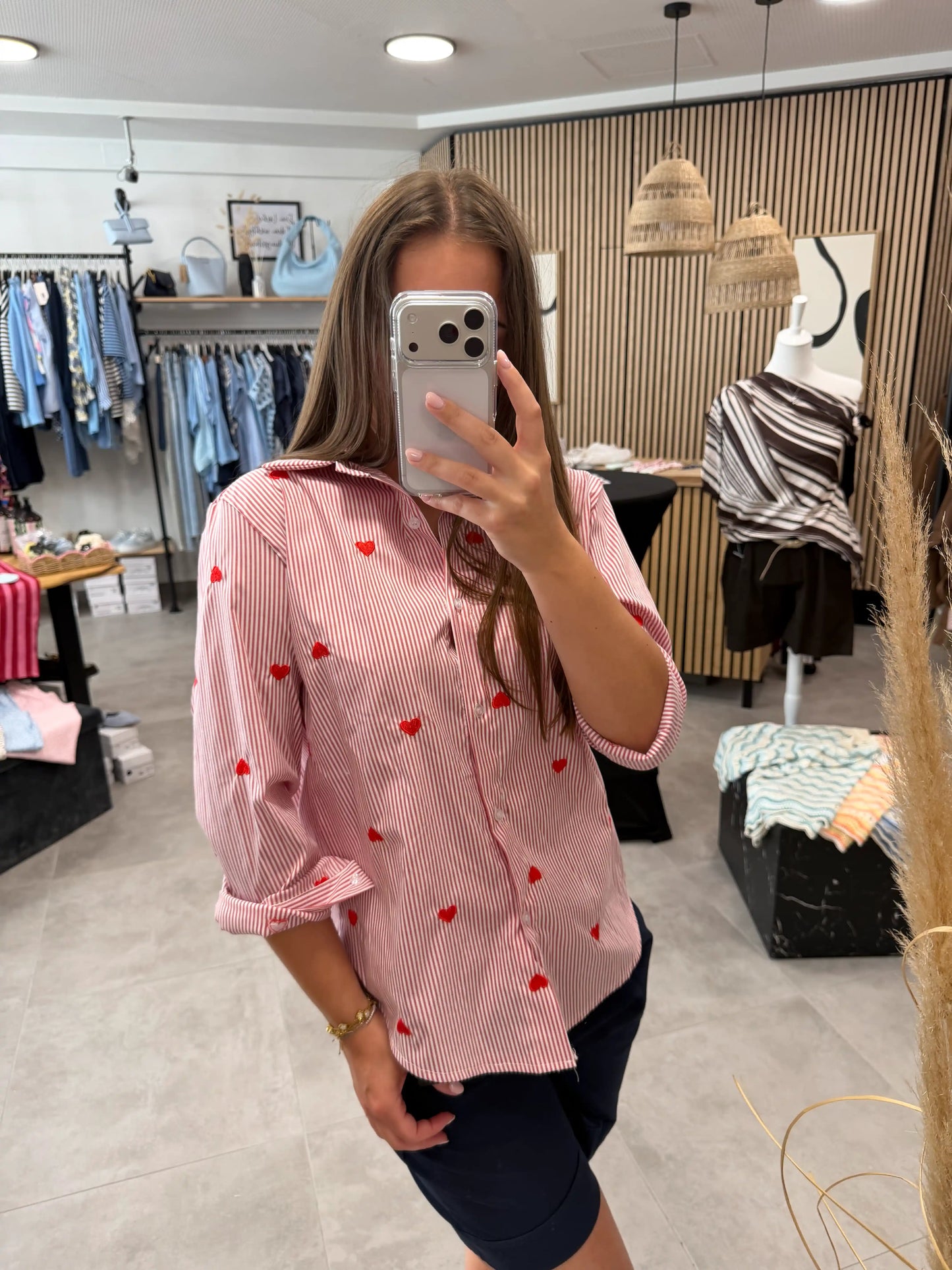 Bluse "Smallherzi" Rot