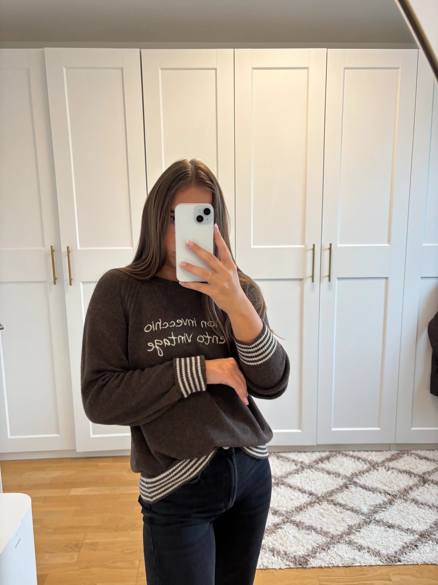 Pullover "Invecchio" Braun