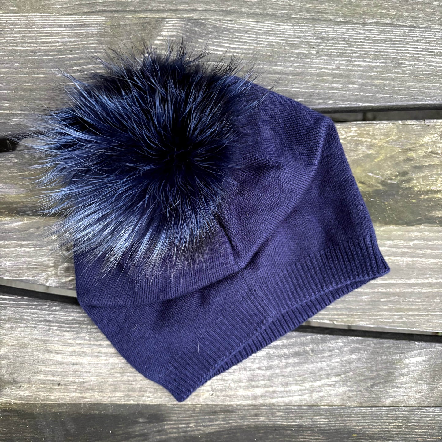 Haube W24 Dunkelblau