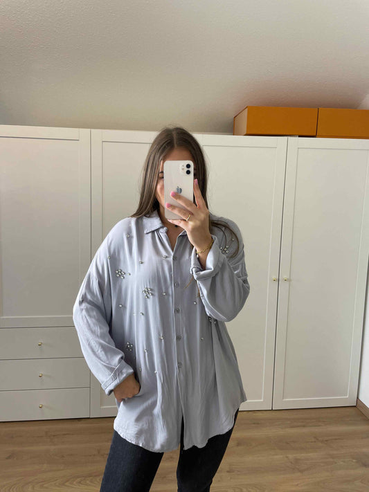 Bluse "Kristal" Grau