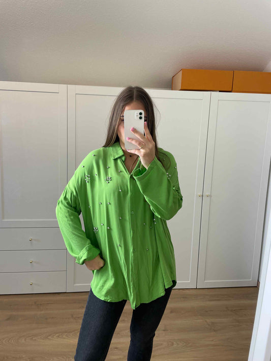 Bluse "Kristal" Grün