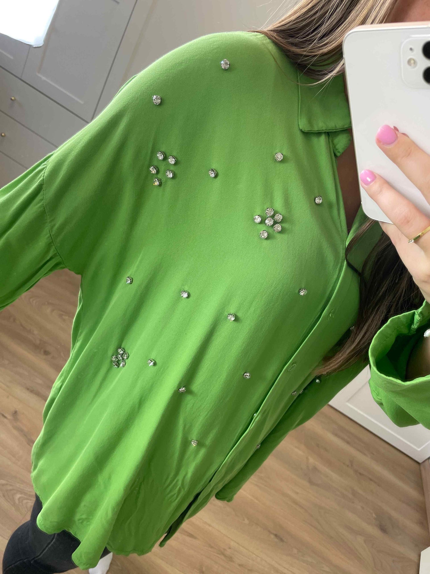 Bluse "Kristal" Grün