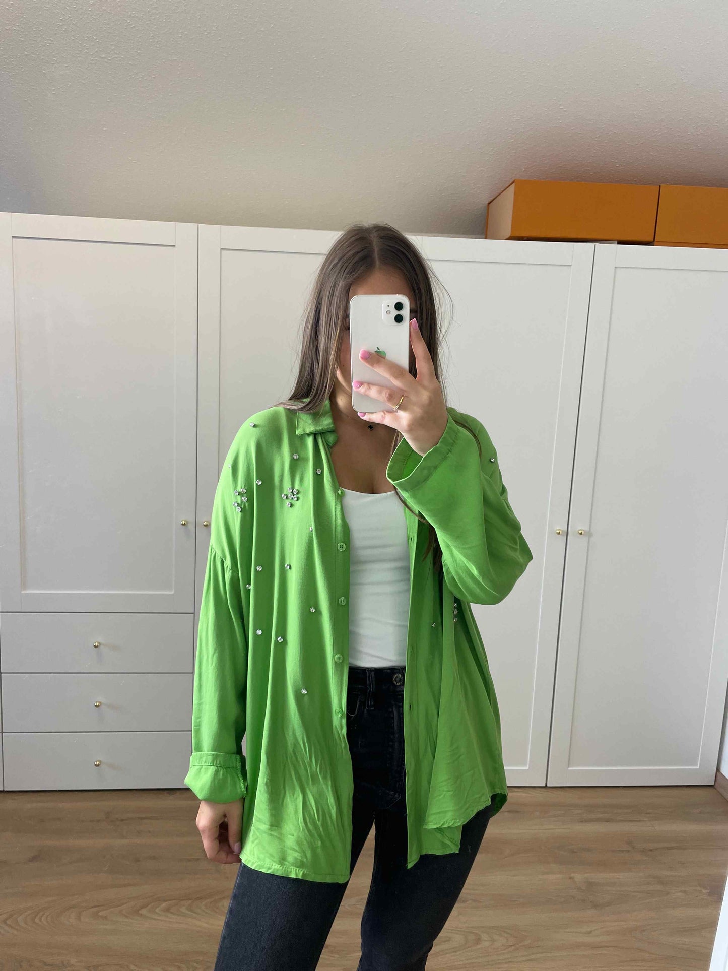 Bluse "Kristal" Grün