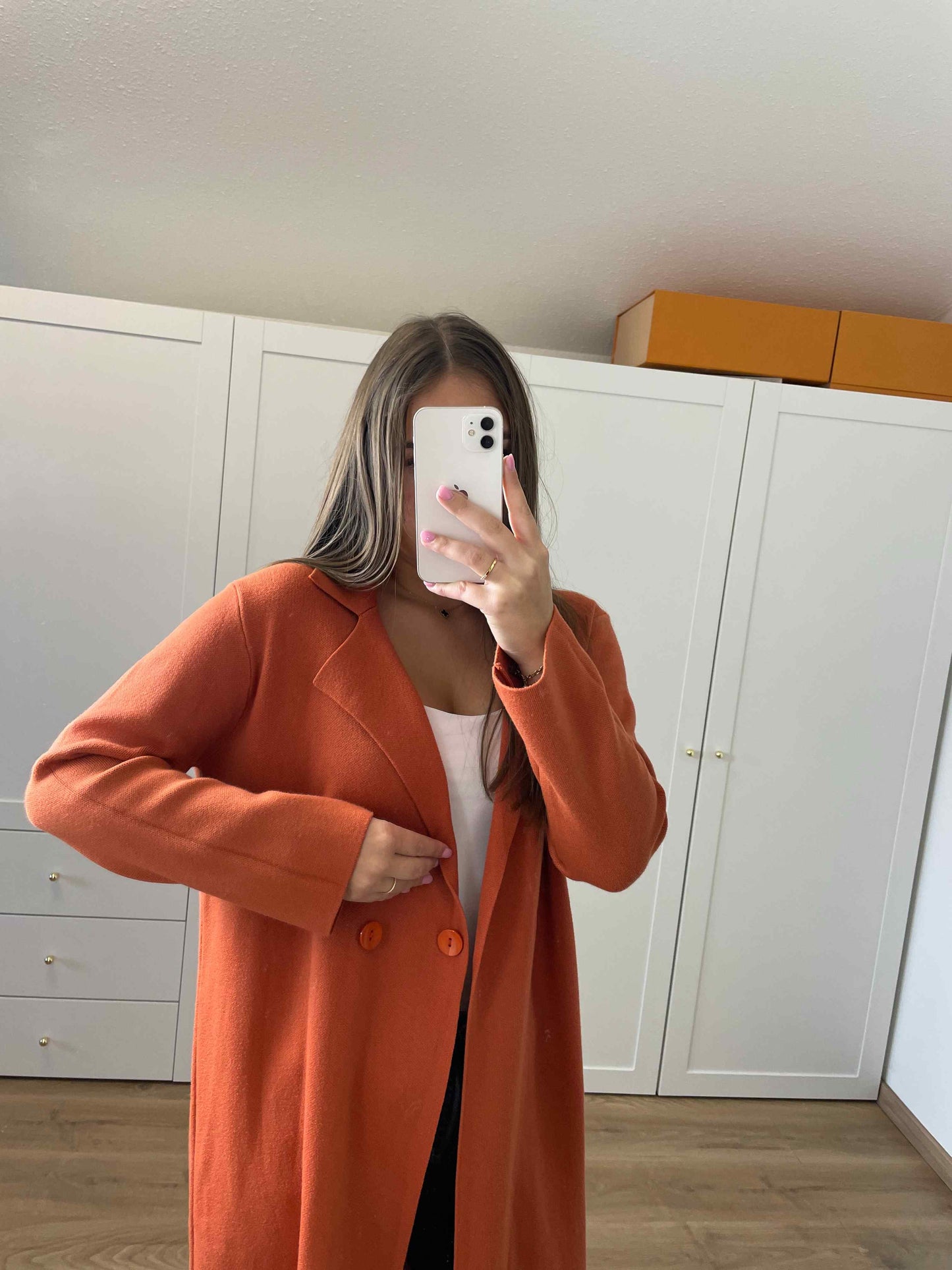Longweste "Orange"