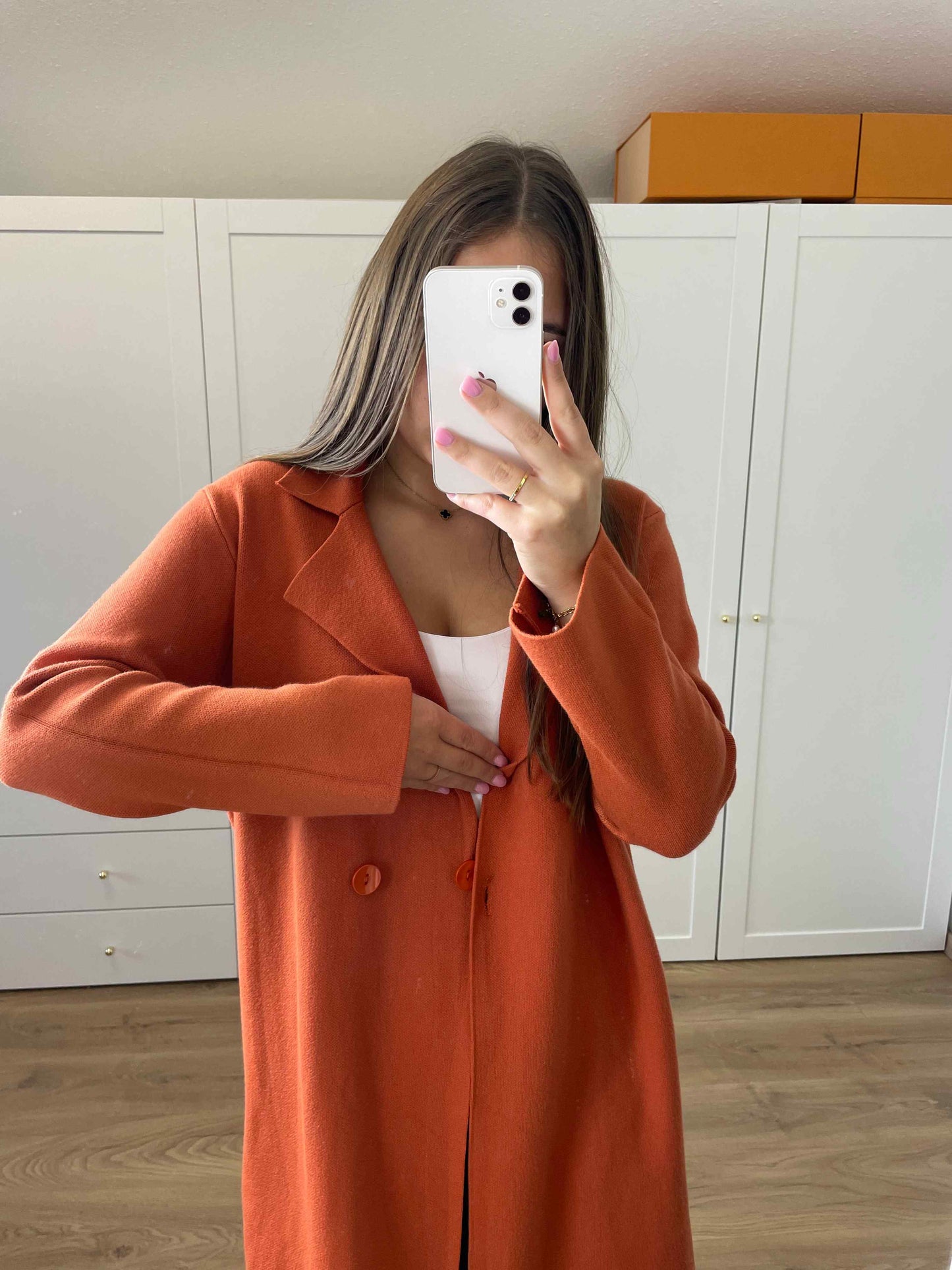 Longweste "Orange"